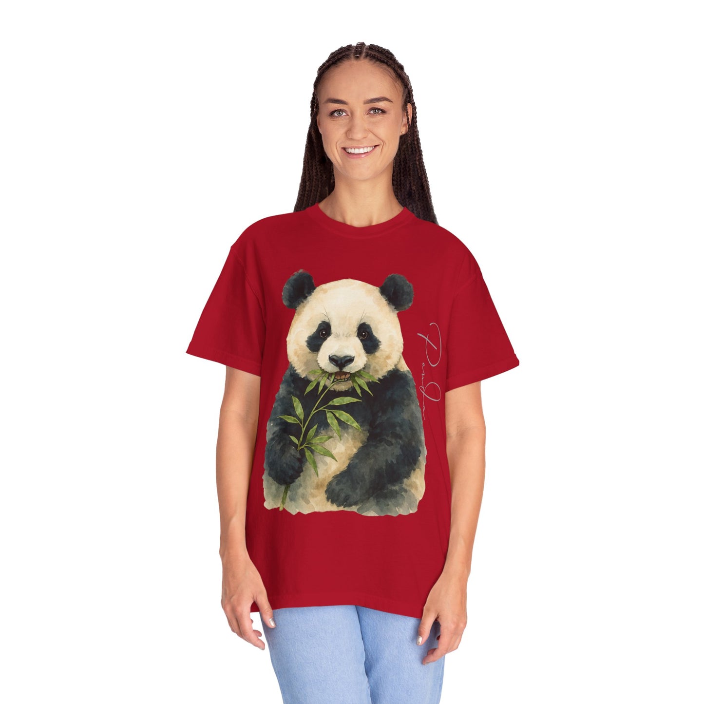 Cute Panda Unisex T-Shirt - Nature Lover's Tee for Wildlife Enthusiasts