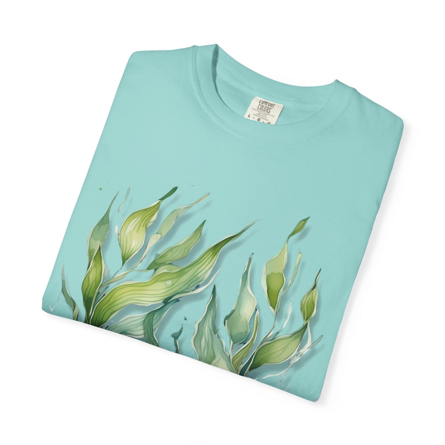 Eco-Friendly Seaweed Design T-Shirt for Nature Lovers