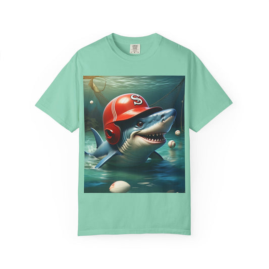 Funny Shark Baseball Unisex T-Shirt