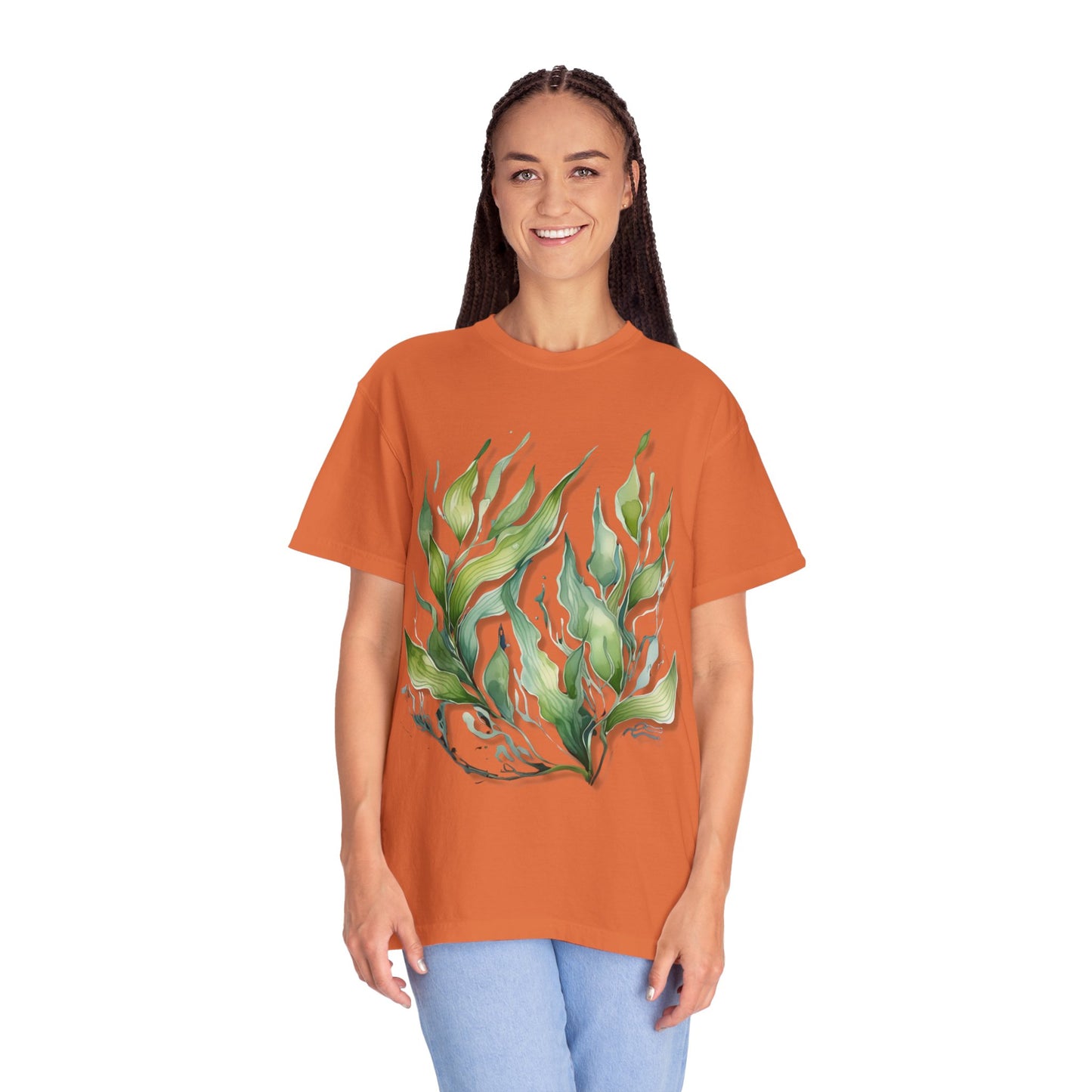 Eco-Friendly Seaweed Design T-Shirt for Nature Lovers