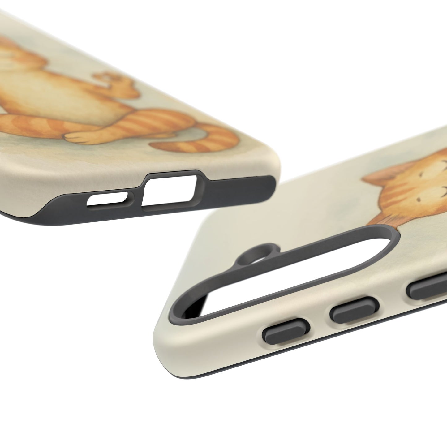 Zen Cat Phone Case - Tough & Stylish - Perfect for Cat Lovers