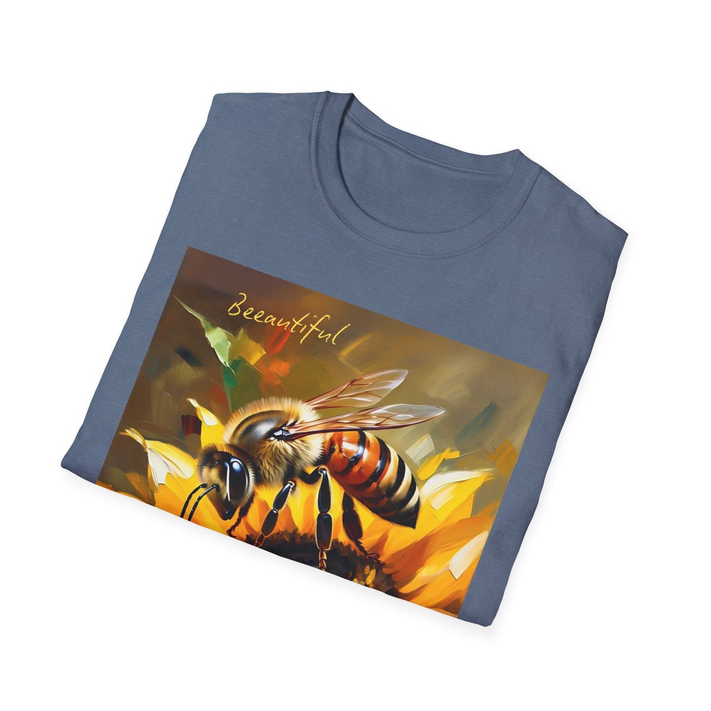 Bee-autiful Unisex Softstyle T-Shirt | Nature Lover's Gift | Perfect for Spring & Summer