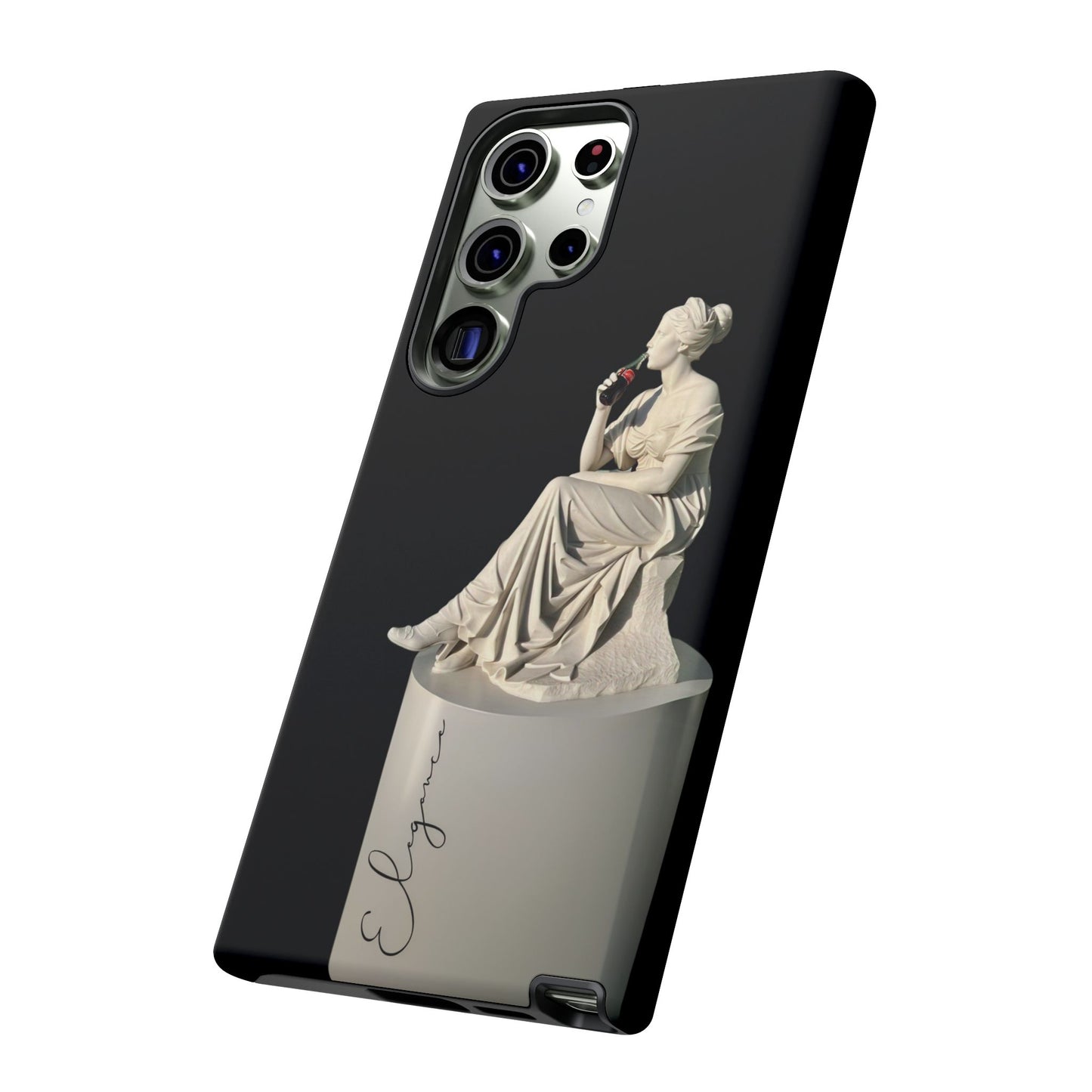 Elegant Phone Case - Stylish Tough Case with Sculpture Design