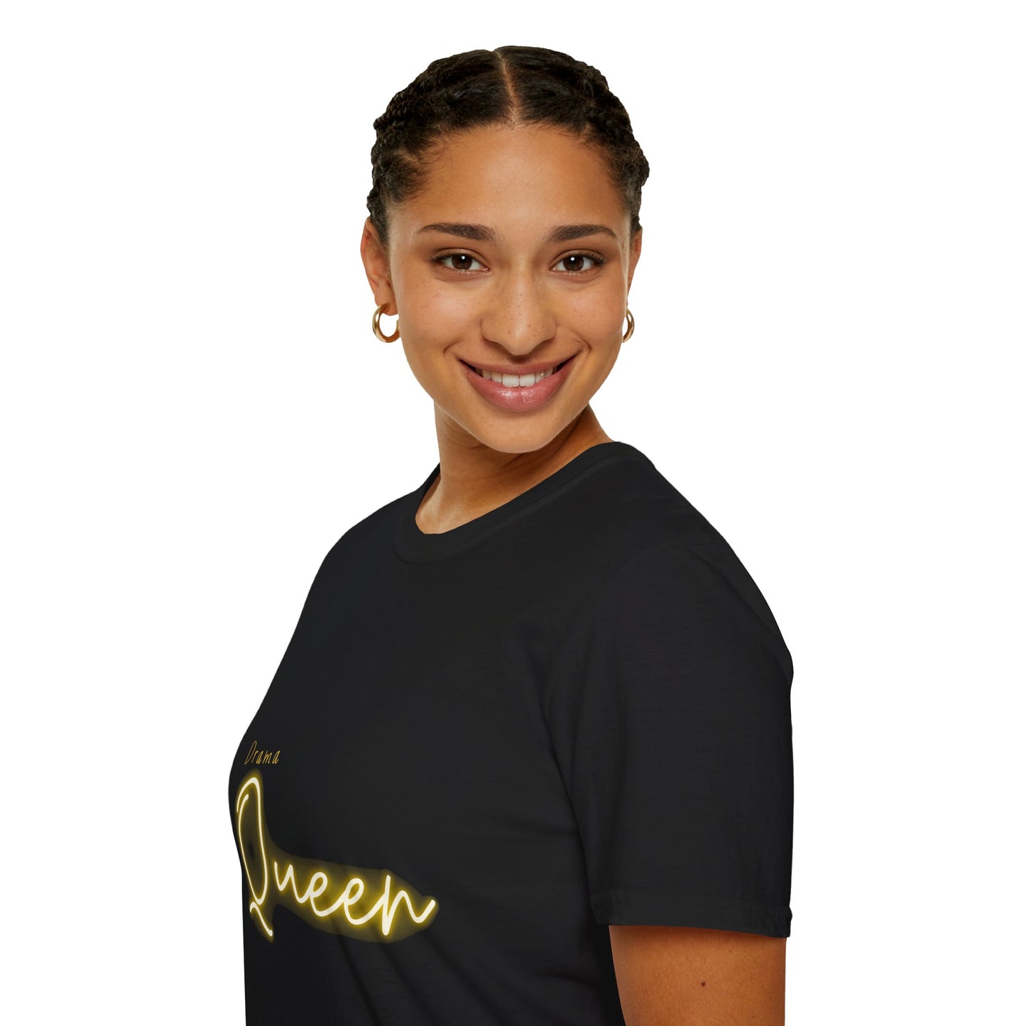 Drama Queen Unisex Softstyle T-Shirt - Perfect for Fun Nights Out & Celebrations