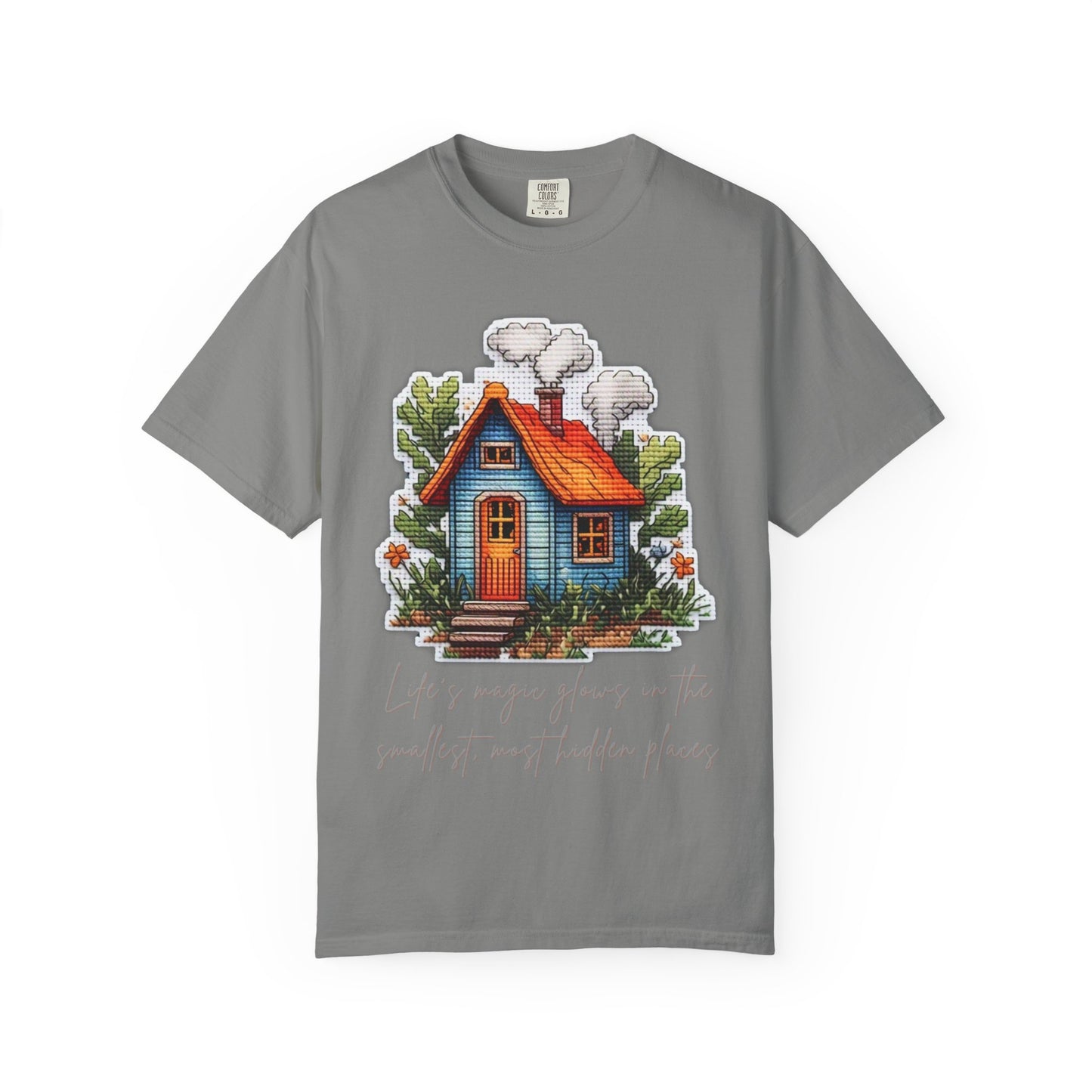 Magical Cottage T-Shirt - Garment-Dyed Unisex Tee