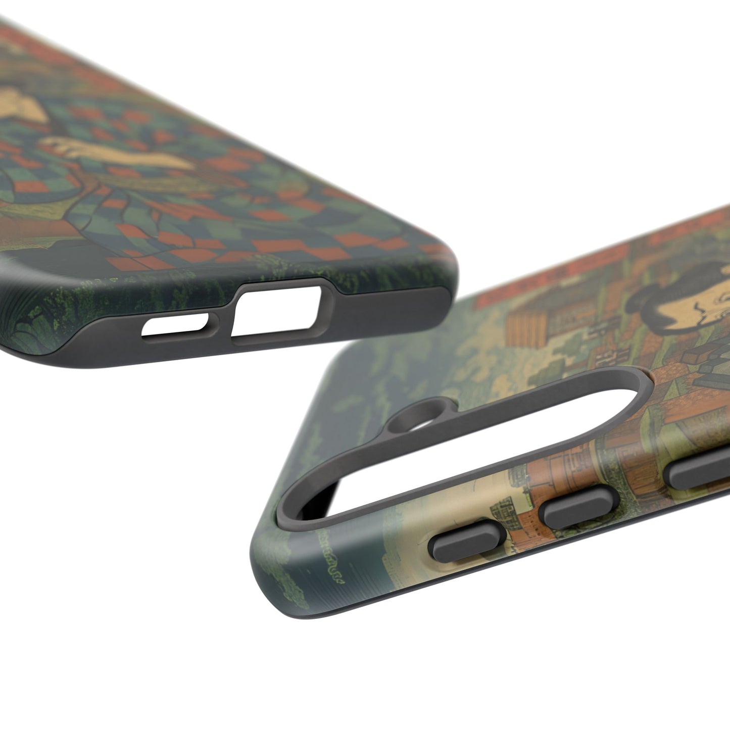 Tough Cases - Japanese Art Phone Case with Warrior Design