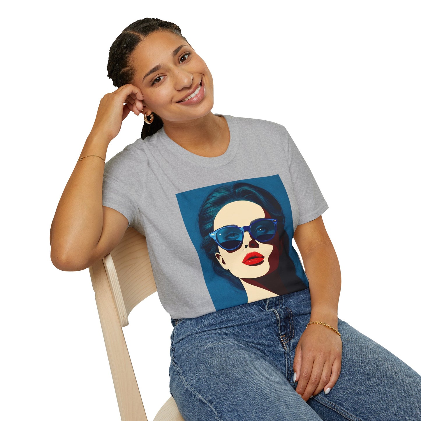 Chic Retro Female Softstyle T-Shirt