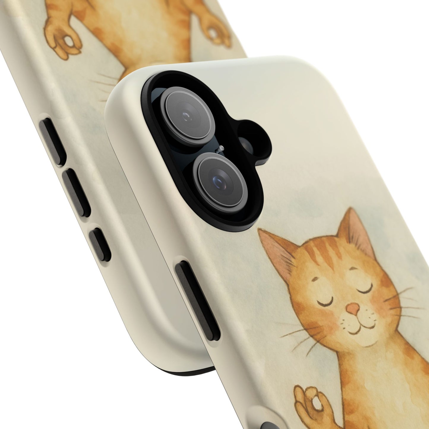 Zen Cat Phone Case - Tough & Stylish - Perfect for Cat Lovers