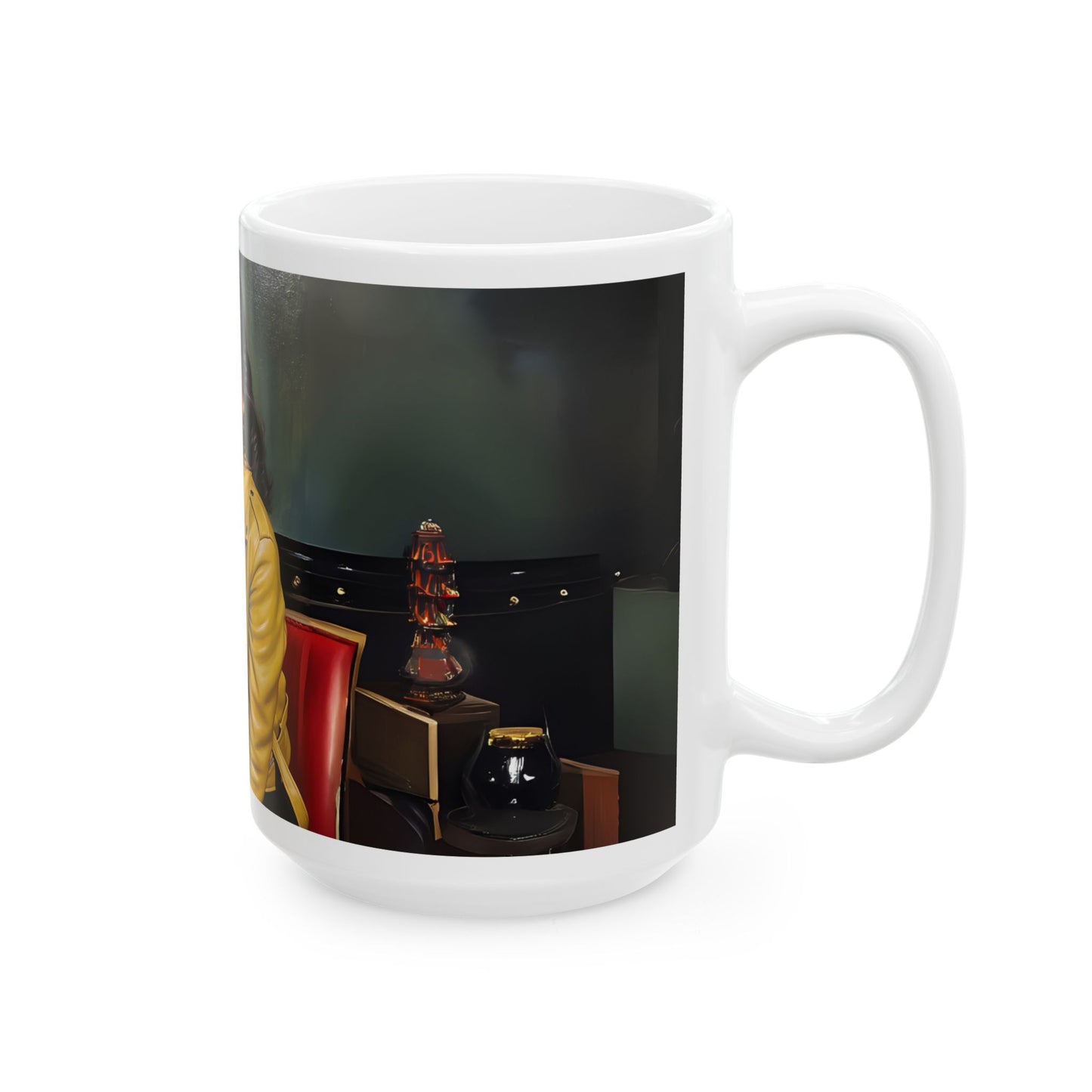 Ceramic Mug with Retro Model Design | Perfect for Coffee Lovers & Gifts