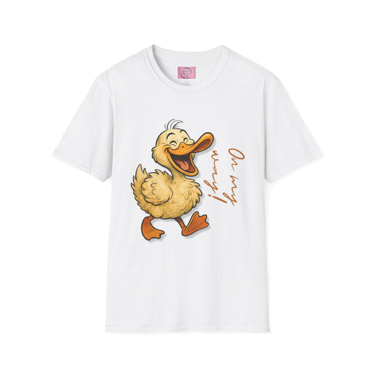 On my way Unisex Softstyle T-Shirt - Perfect for Any Casual Occasion!