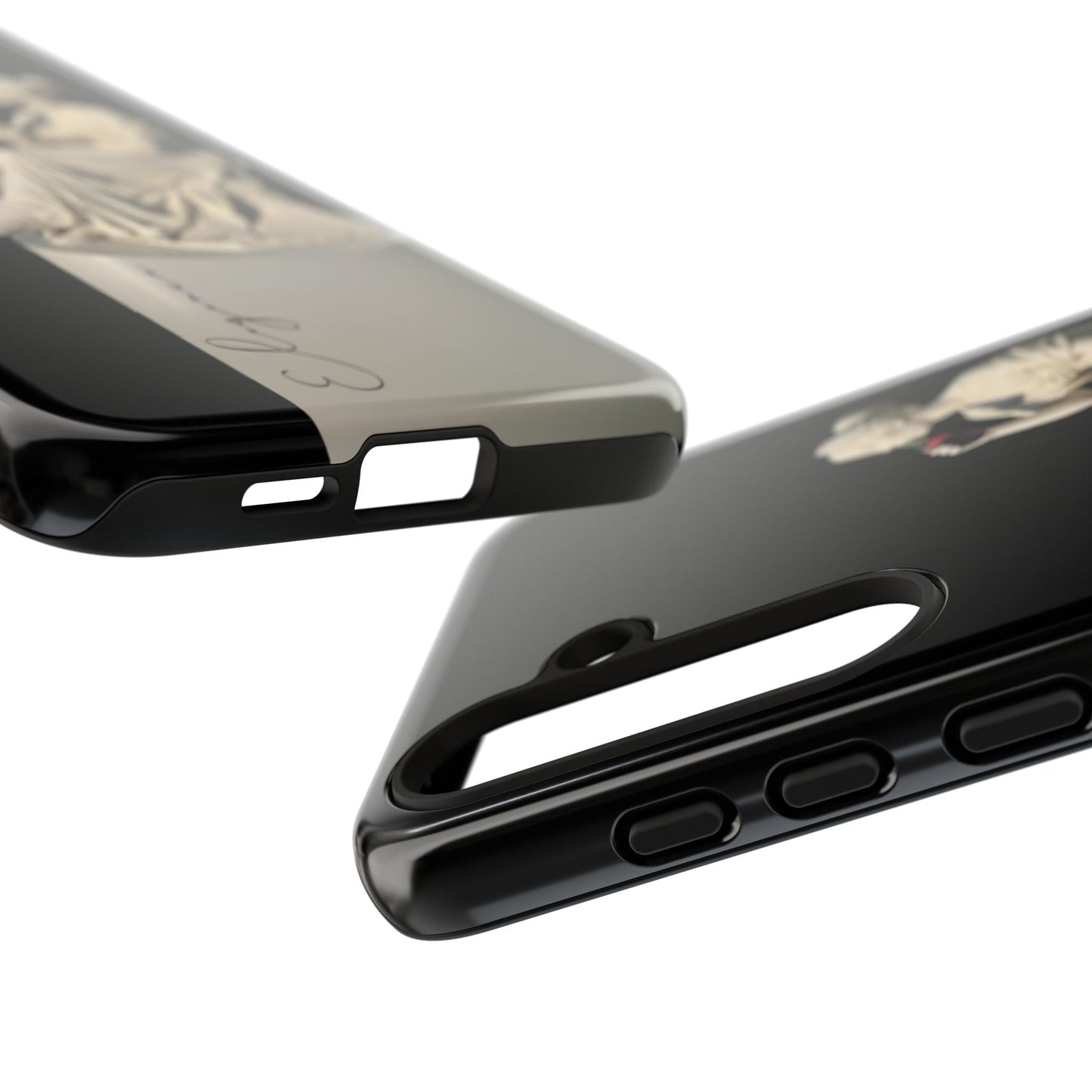 Elegant Phone Case - Stylish Tough Case with Sculpture Design