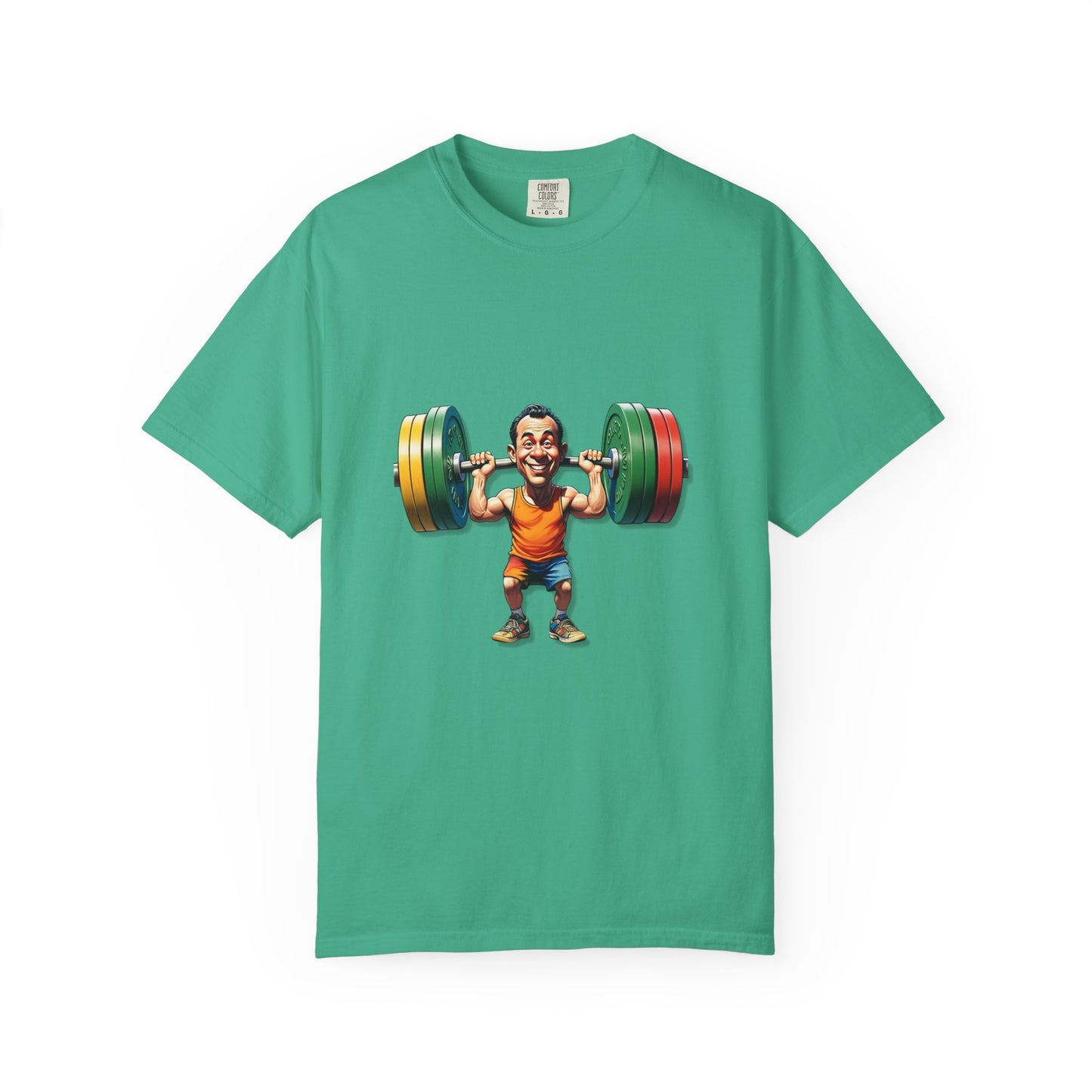 Funny Weightlifting T-Shirt - Unisex Garment-Dyed Tee for Fitness Enthusiasts