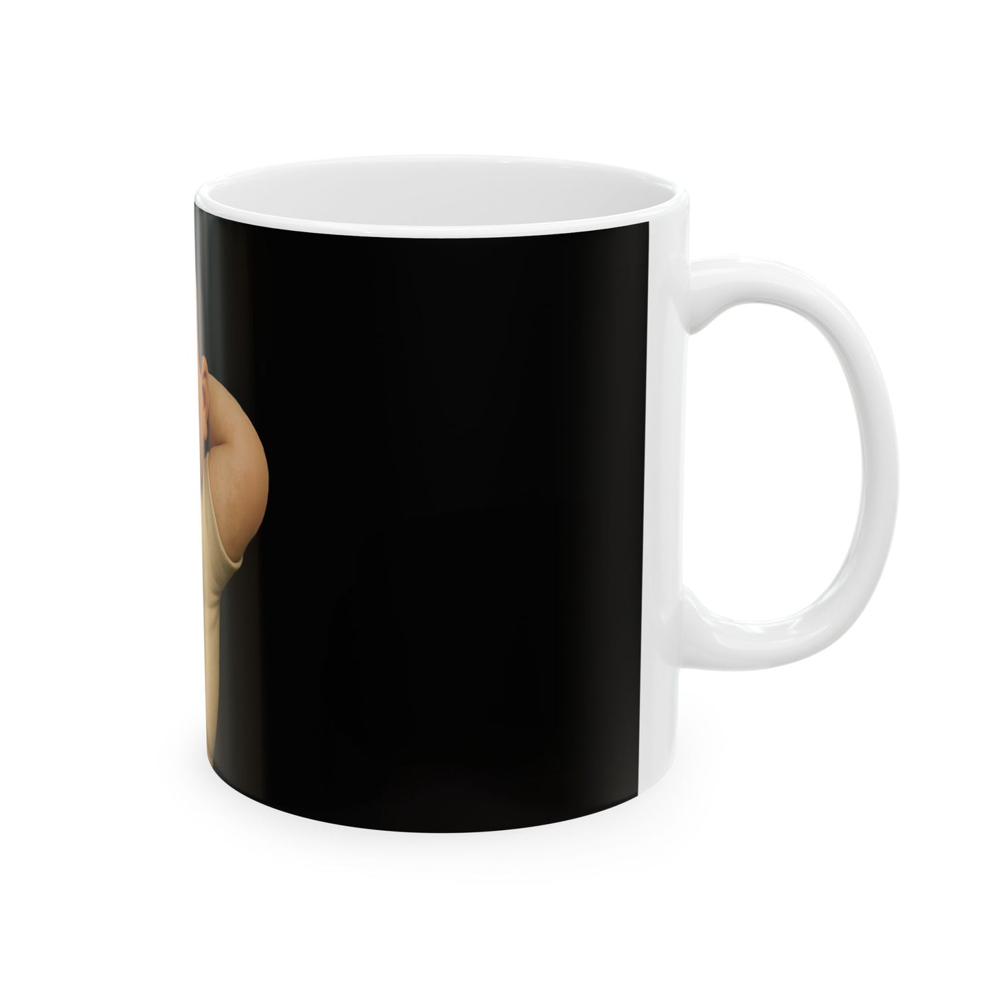 Funny Cartoon Ceramic Mug - Relaxing Theme, Perfect Gift for Coffee Lovers