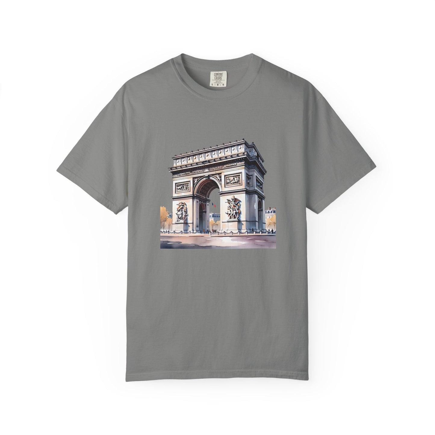 Arc de Triomphe Graphic Unisex T-Shirt - Stylish and Comfortable Casual Wear