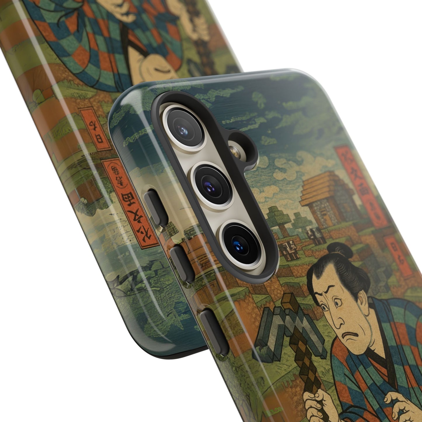 Tough Cases - Japanese Art Phone Case with Warrior Design