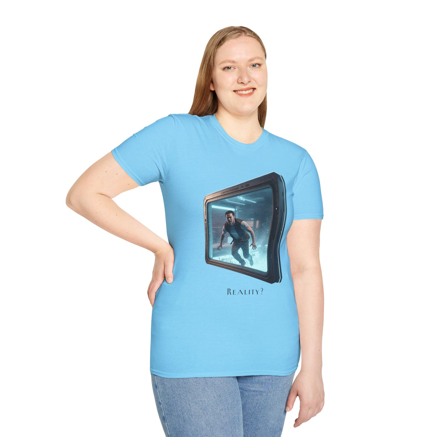 Softstyle T-Shirt - 'Reality?' Graphic Tee for Dreamers