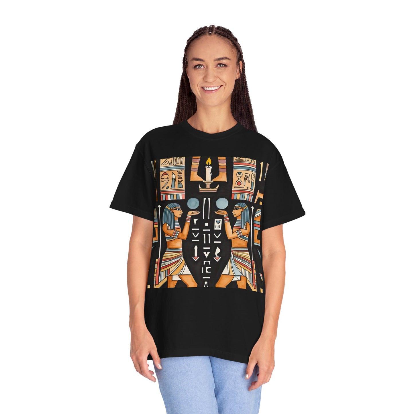 Unisex Egyptian Art T-Shirt | Unique Graphic Tee for History Lovers