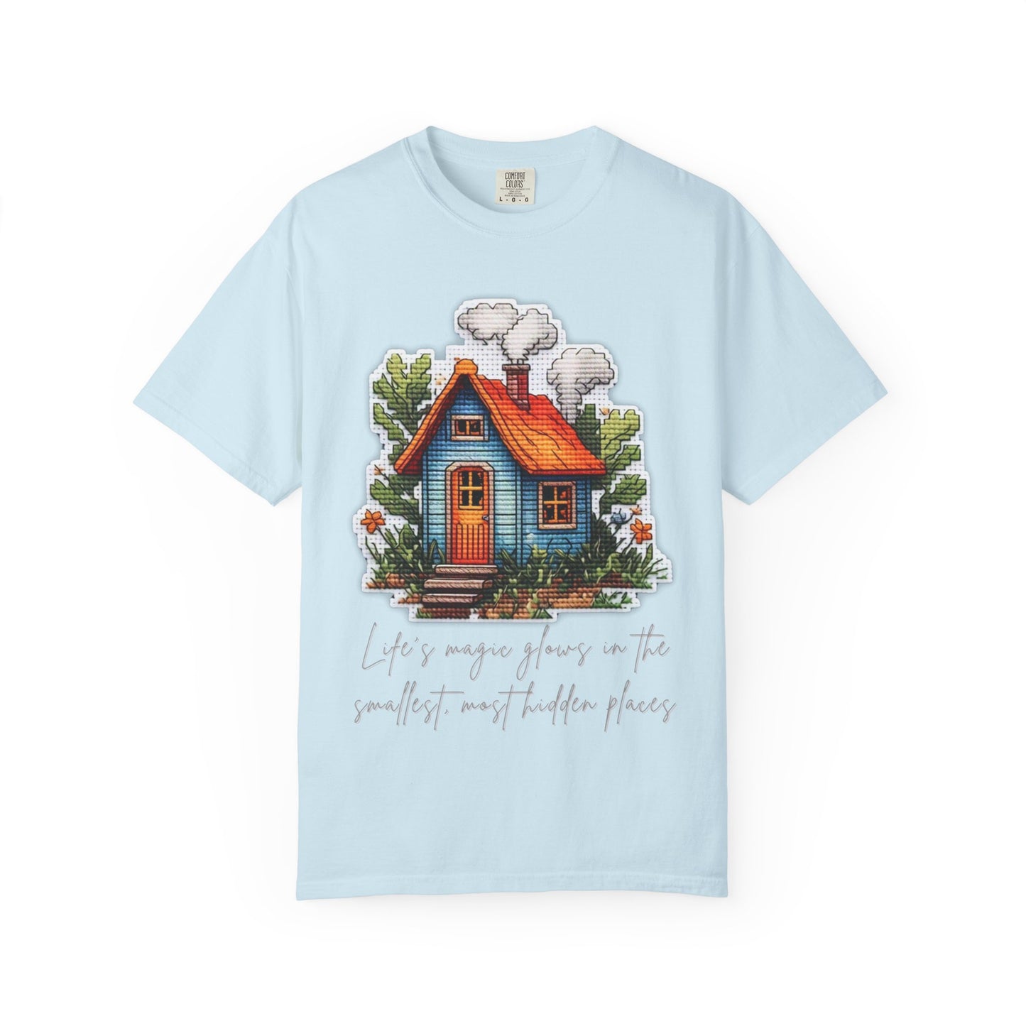 Magical Cottage T-Shirt - Garment-Dyed Unisex Tee