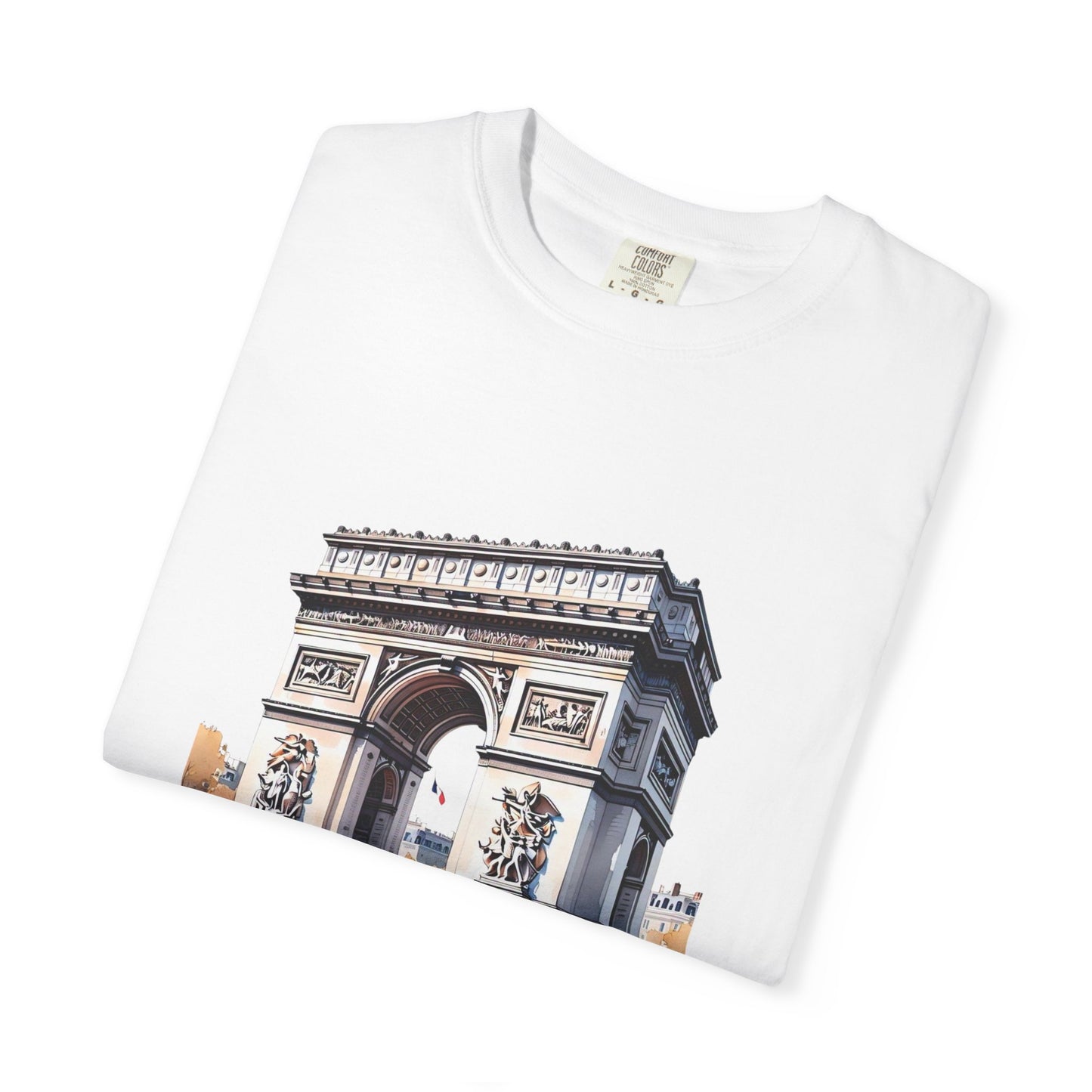 Arc de Triomphe Graphic Unisex T-Shirt - Stylish and Comfortable Casual Wear
