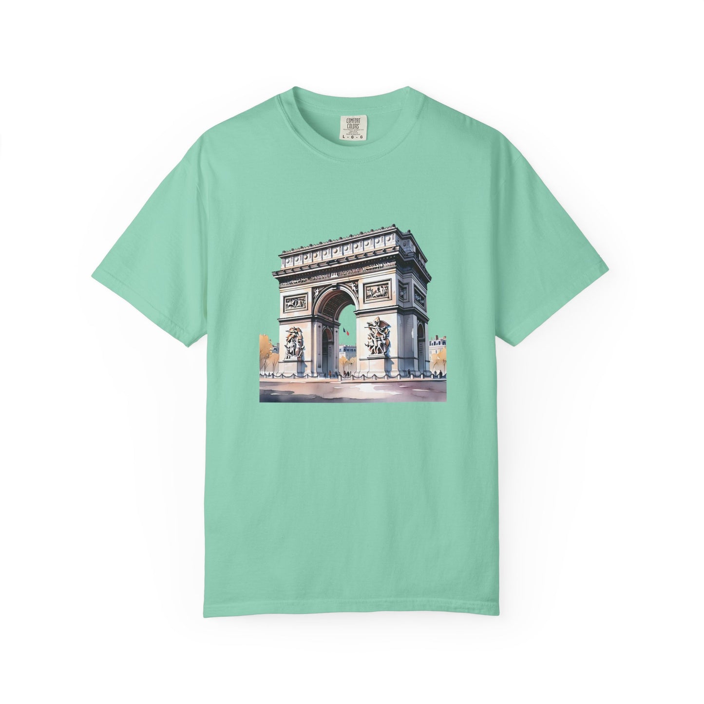 Arc de Triomphe Graphic Unisex T-Shirt - Stylish and Comfortable Casual Wear
