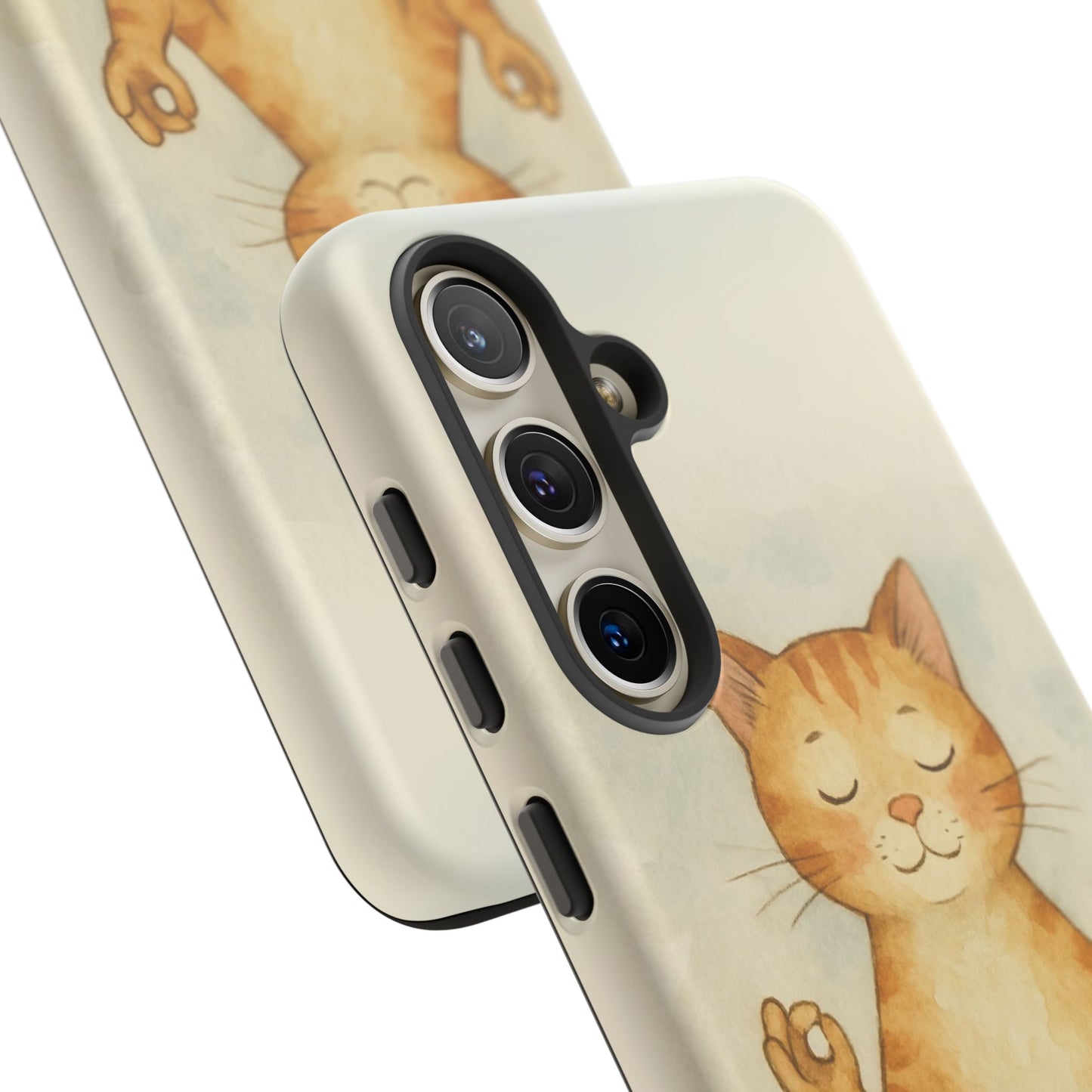 Zen Cat Phone Case - Tough & Stylish - Perfect for Cat Lovers