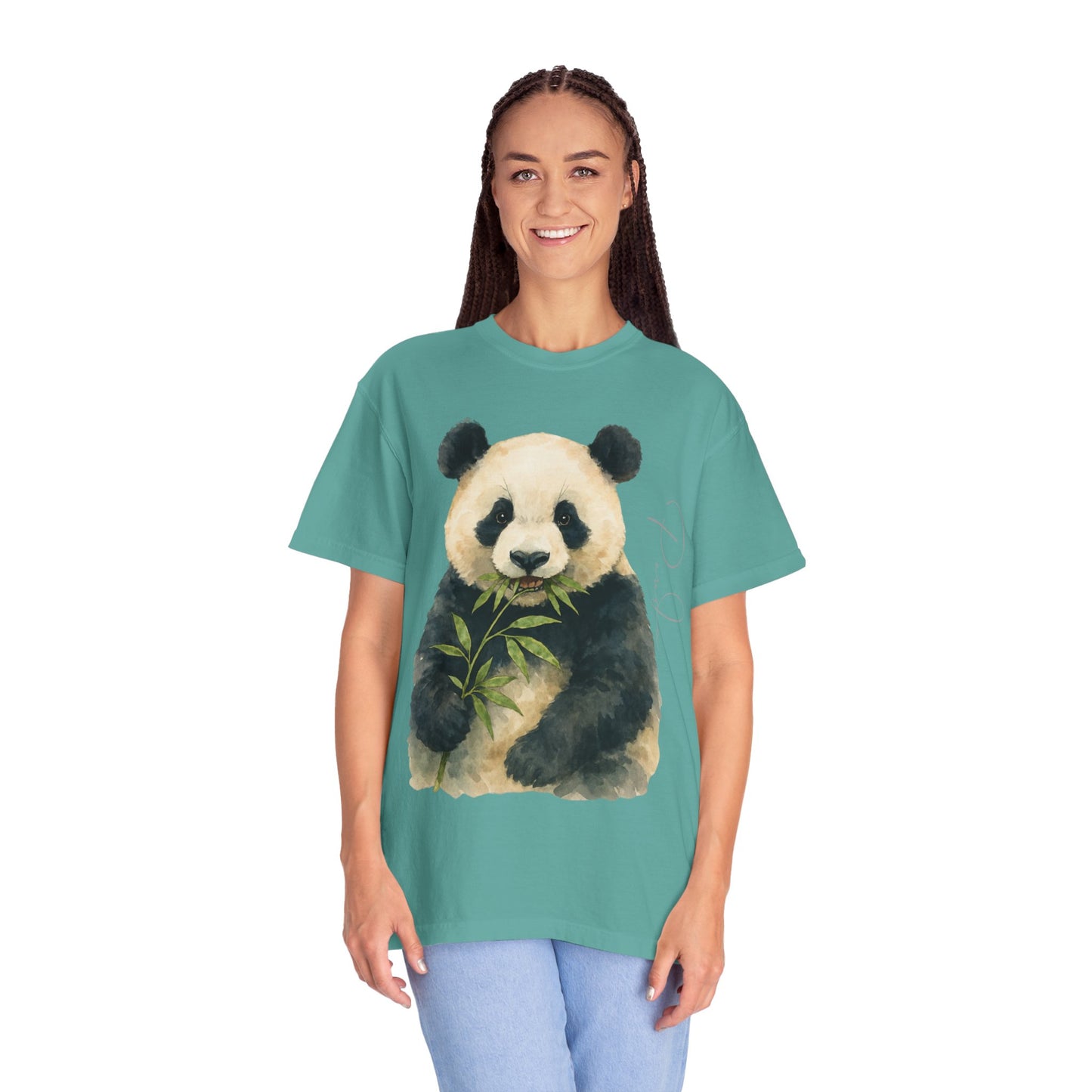 Cute Panda Unisex T-Shirt - Nature Lover's Tee for Wildlife Enthusiasts
