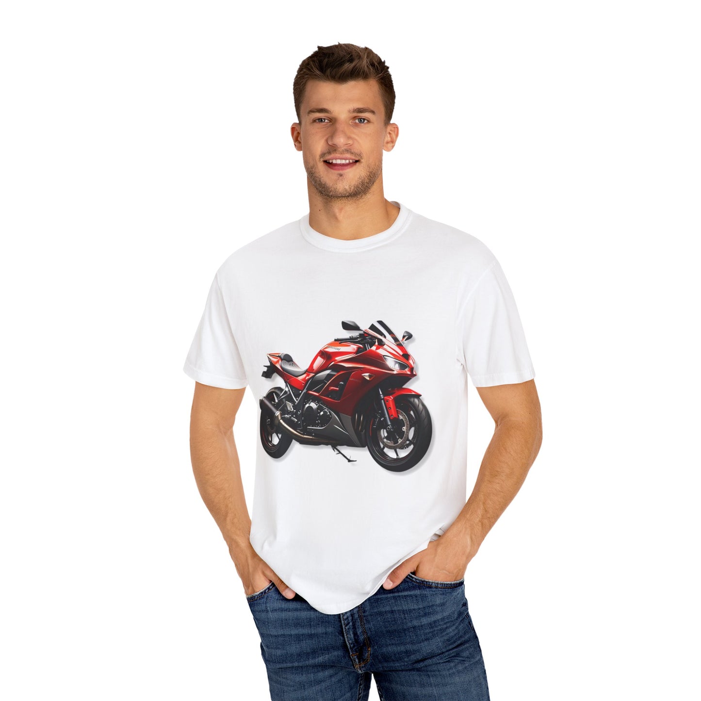Unisex Motorcycle Graphic T-Shirt - Perfect for Riders and Enthusiasts