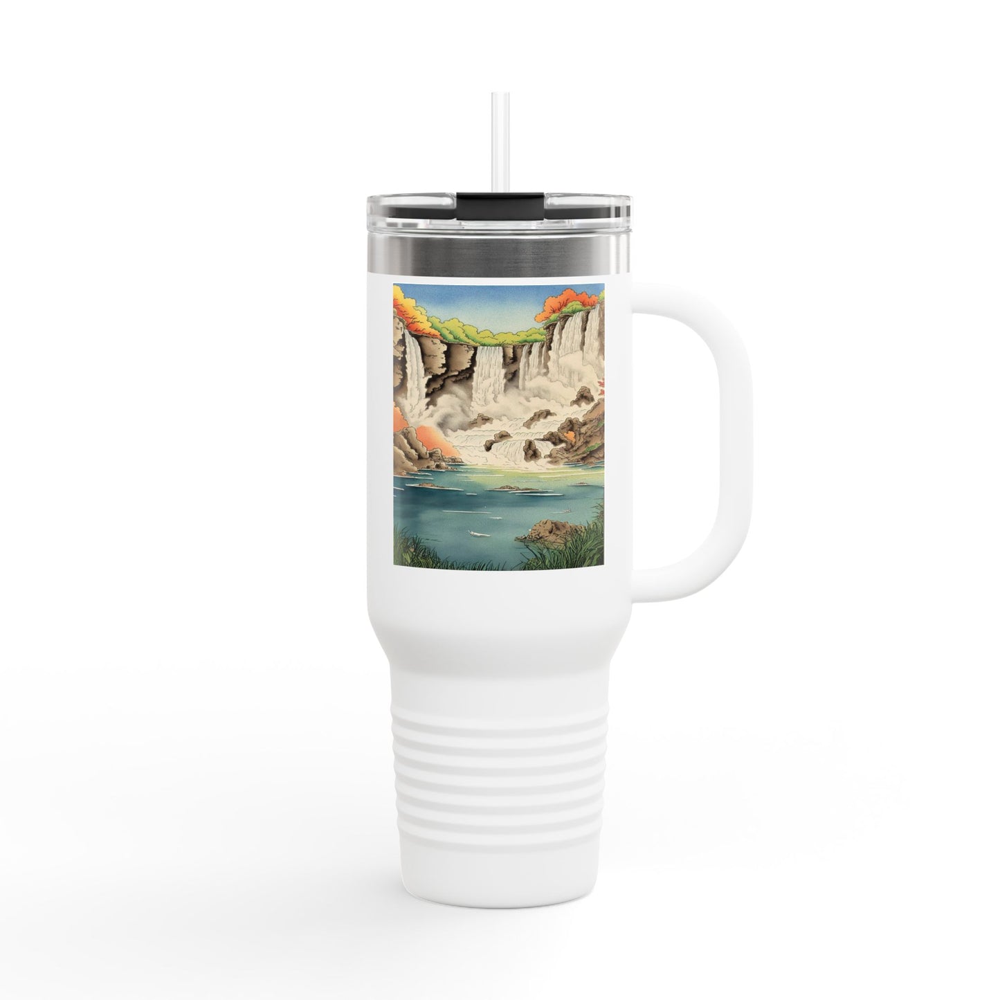 Scenic Insulated Travel Mug - 40oz Adventure Companion for Nature Lovers