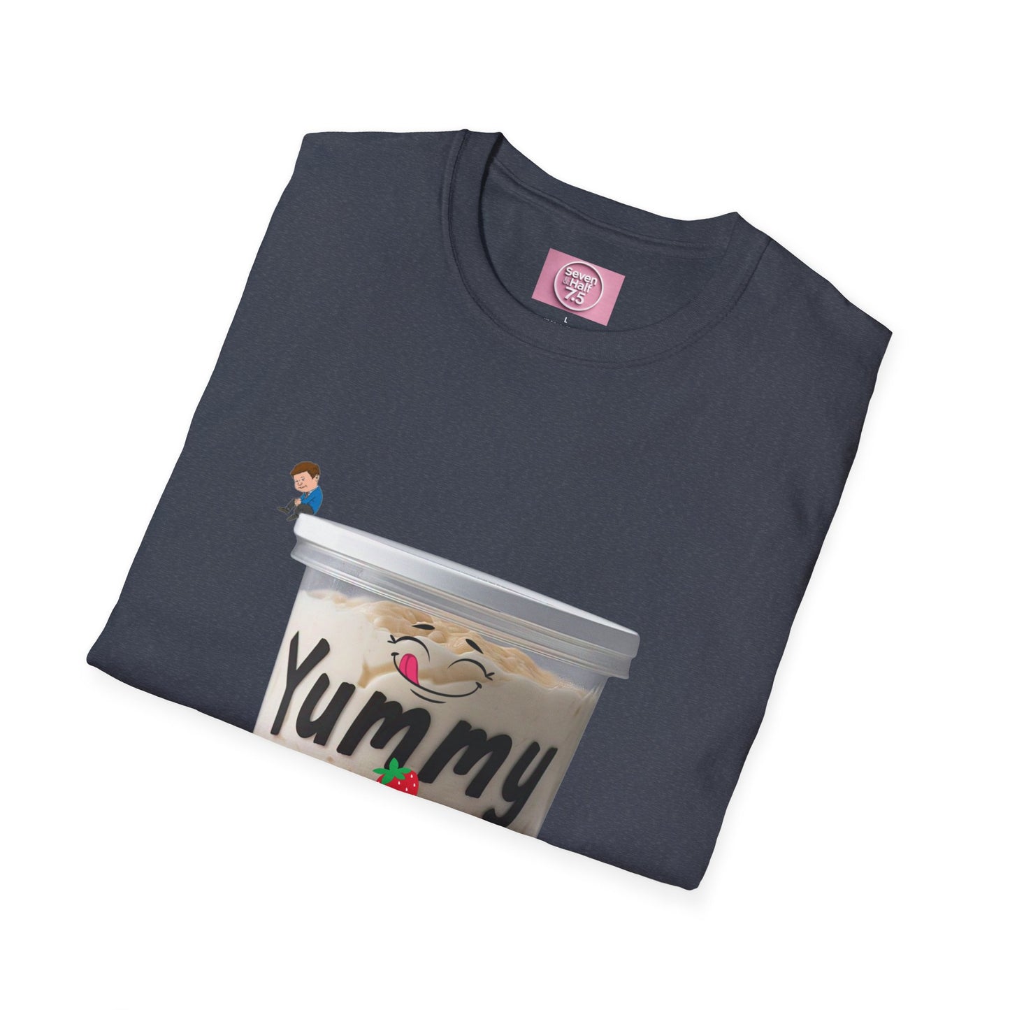 Yummy Protein Unisex Softstyle T-Shirt - Fun Fitness Apparel