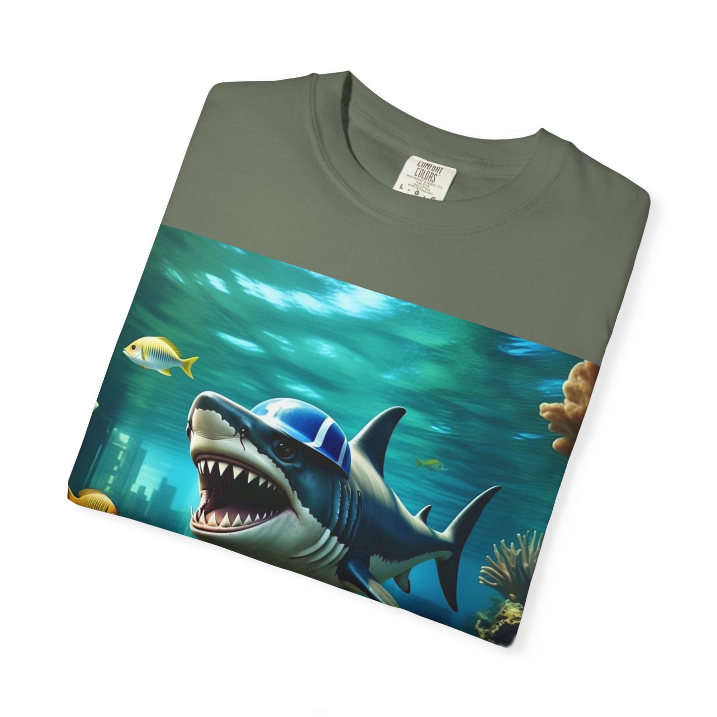 Marine Adventure Unisex T-Shirt - Shark Graphic Design