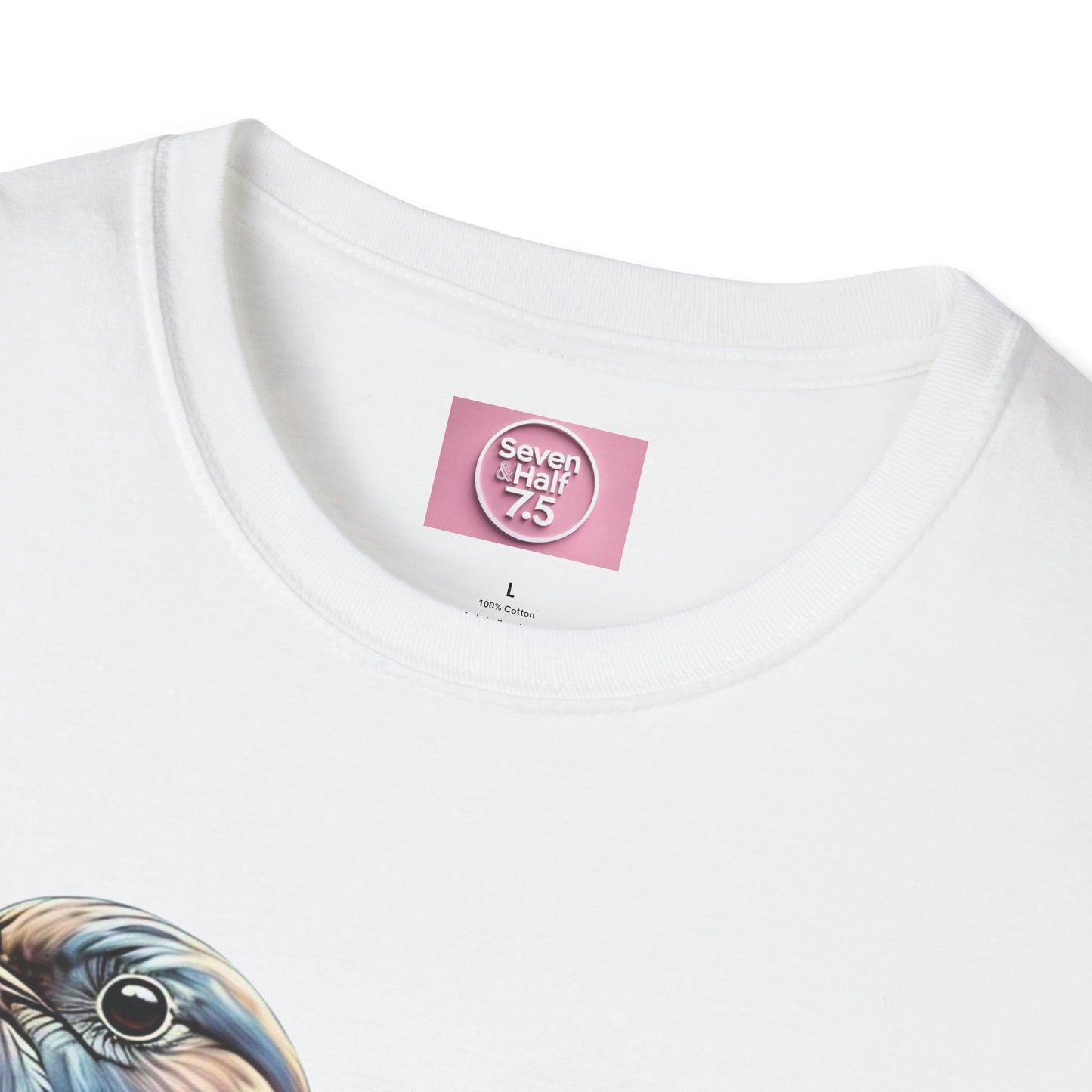 Nature-Inspired Bird Graphic T-Shirt for Soft Comfort
