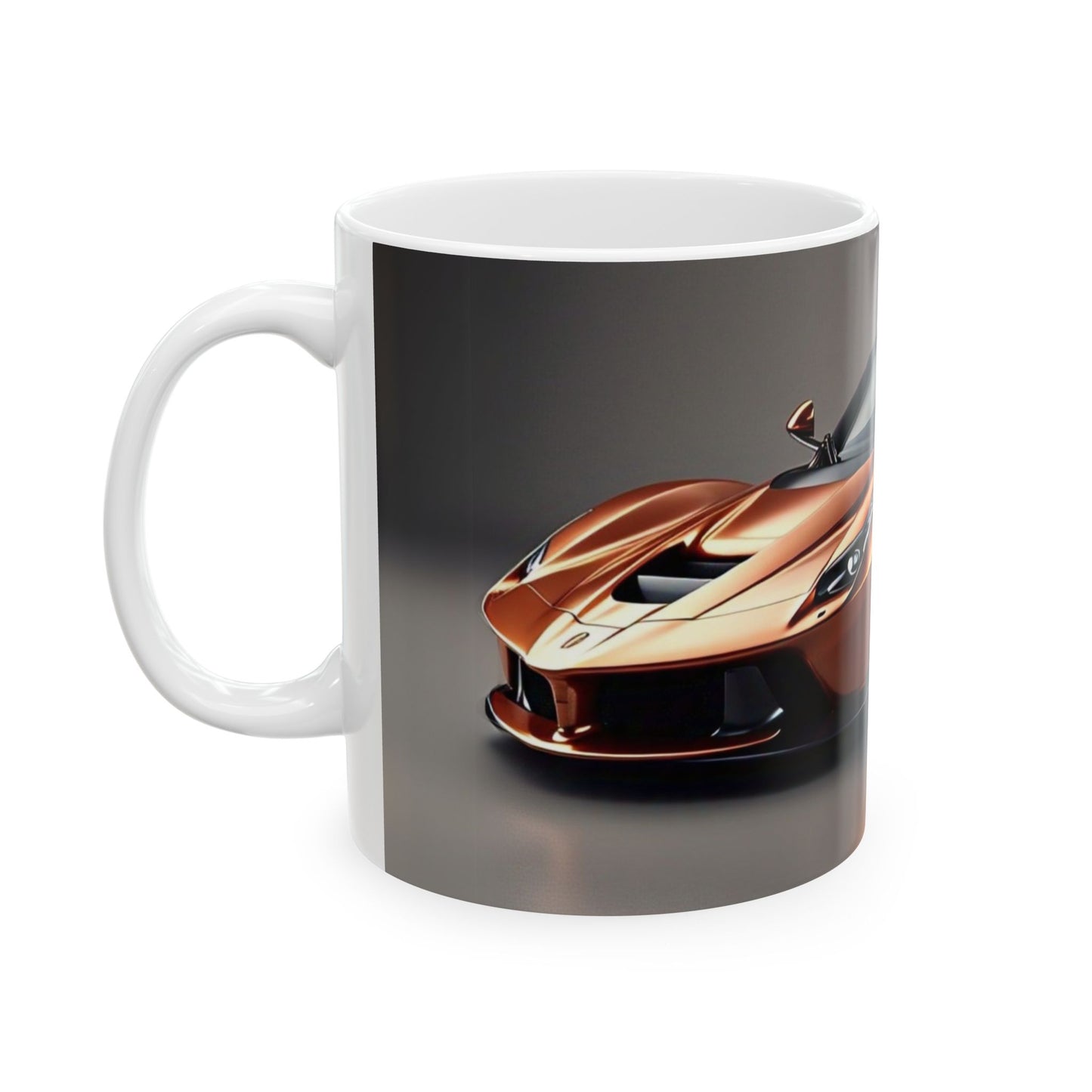 Luxury Sports Car Ceramic Mug - Perfect Gift for Car Enthusiasts