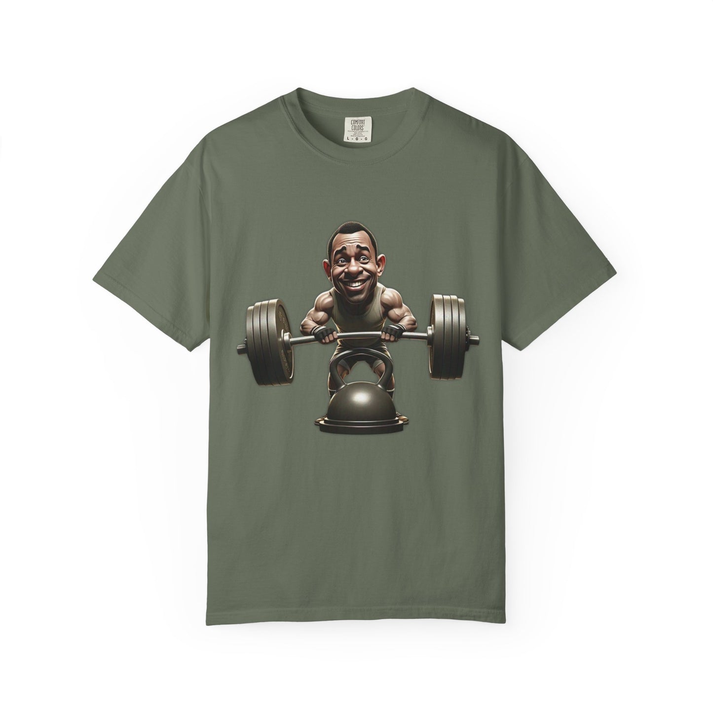Funny Weightlifting T-Shirt Garment-Dyed Tee for Fitness Enthusiasts