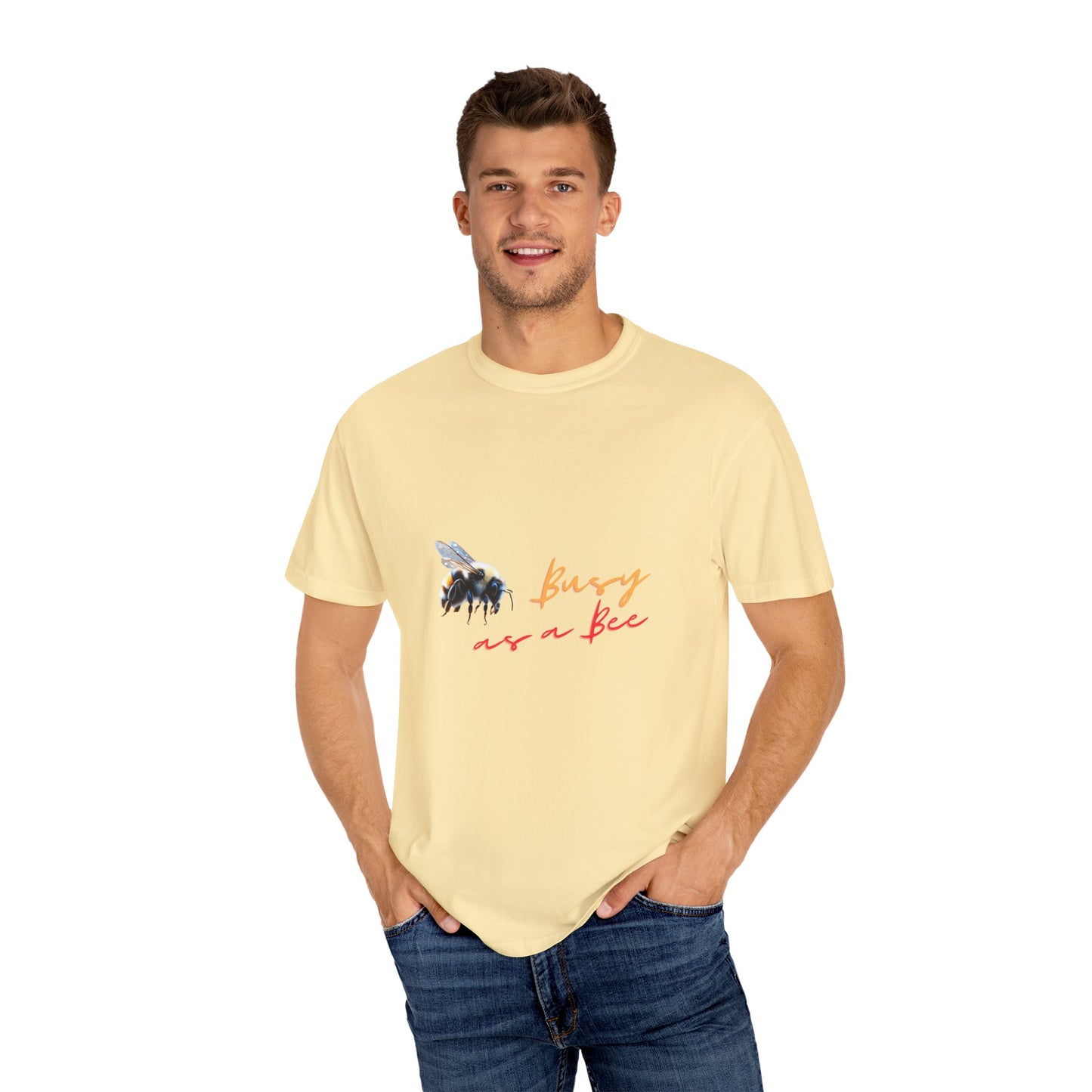 Inspirational Bee T-Shirt for Nature Lovers, Unisex Summer Tee, Gift for Eco-Conscious Friends, Cute Bee Design, Perfect for Earth Day