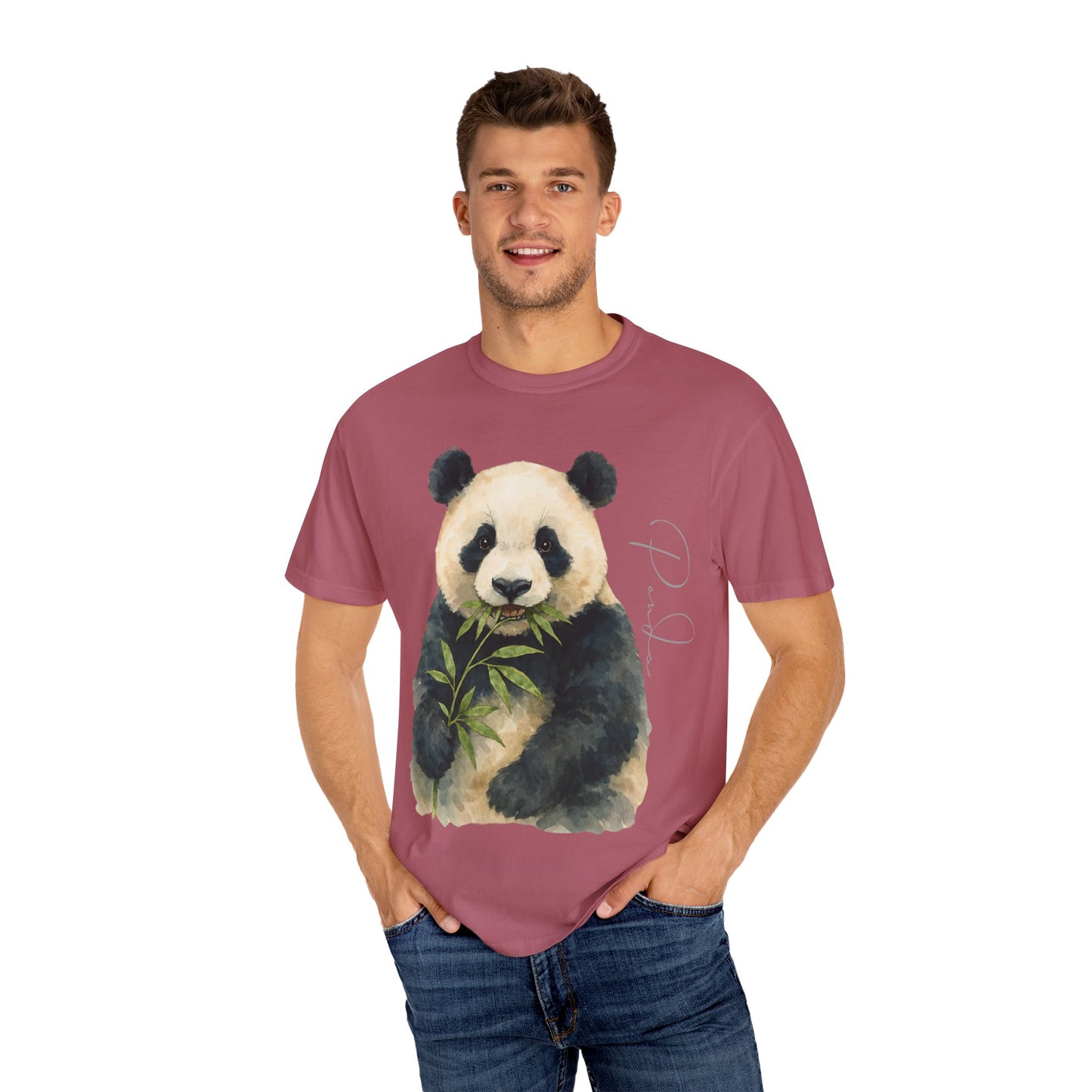Cute Panda Unisex T-Shirt - Nature Lover's Tee for Wildlife Enthusiasts