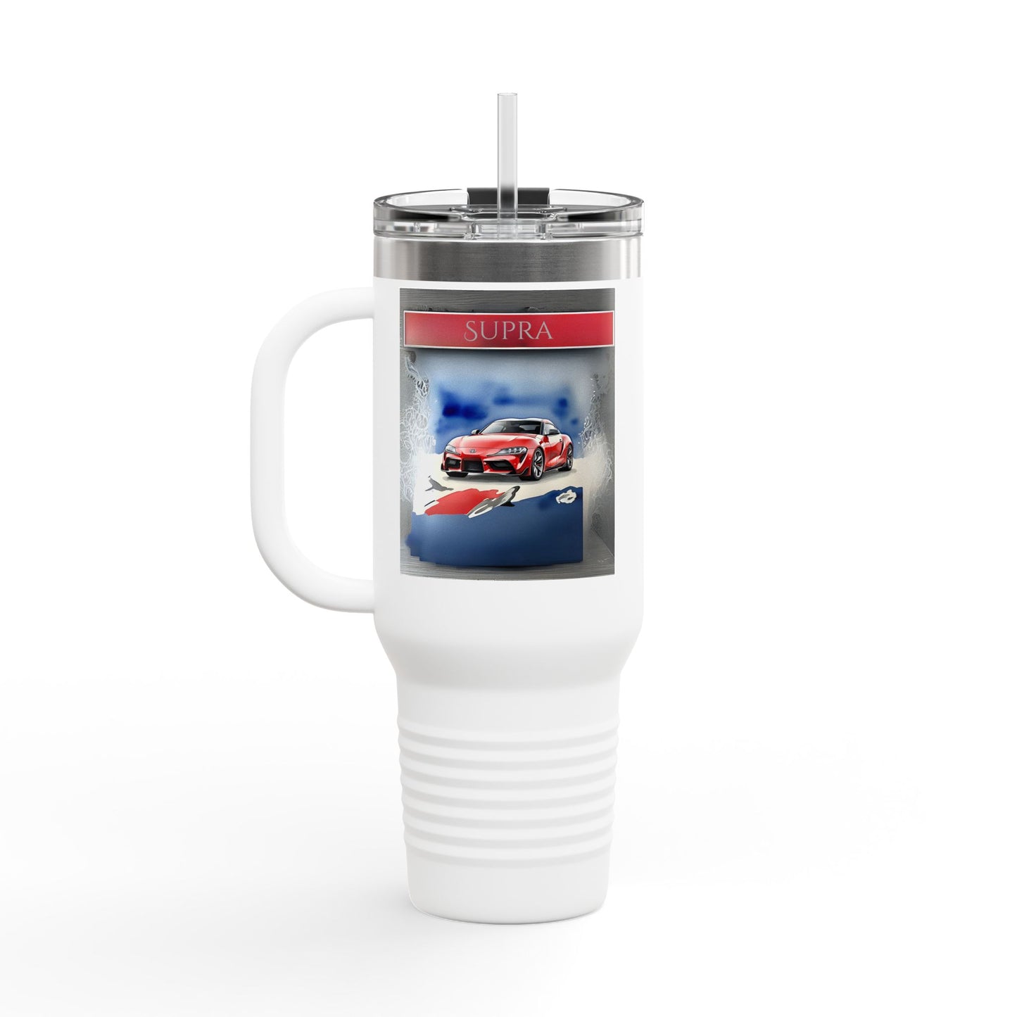 Car Insulated Travel Mug - 40oz - Perfect for Car Enthusiasts and Adventurers
