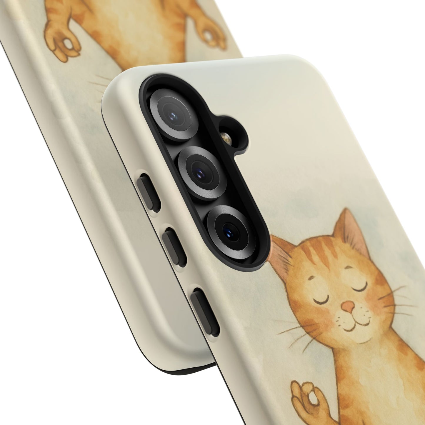 Zen Cat Phone Case - Tough & Stylish - Perfect for Cat Lovers