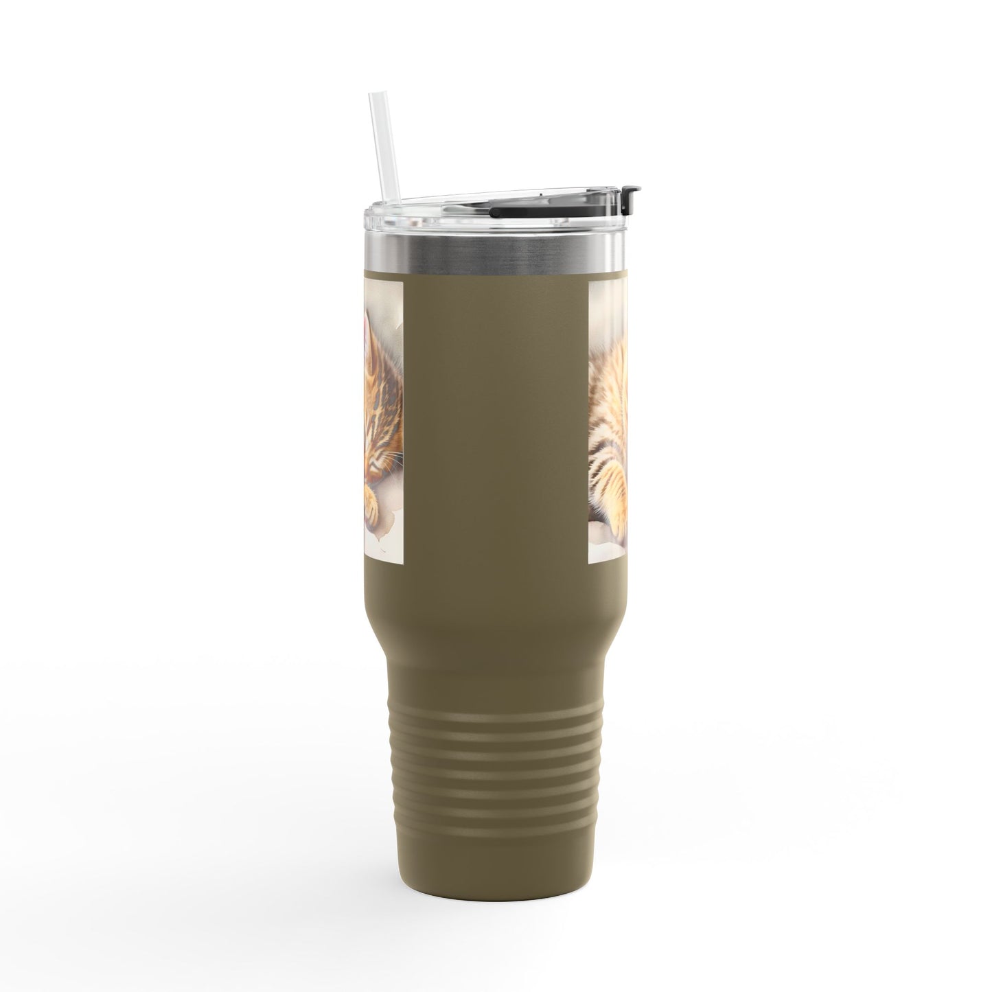 Cozy Cat Insulated Travel Mug - 40oz | Perfect for Cat Lovers