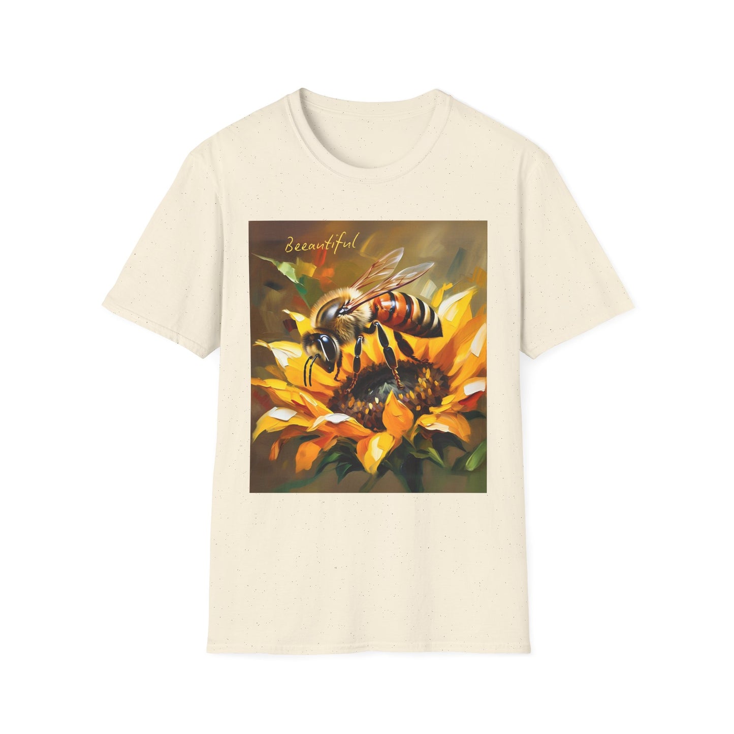 Bee-autiful Unisex Softstyle T-Shirt | Nature Lover's Gift | Perfect for Spring & Summer