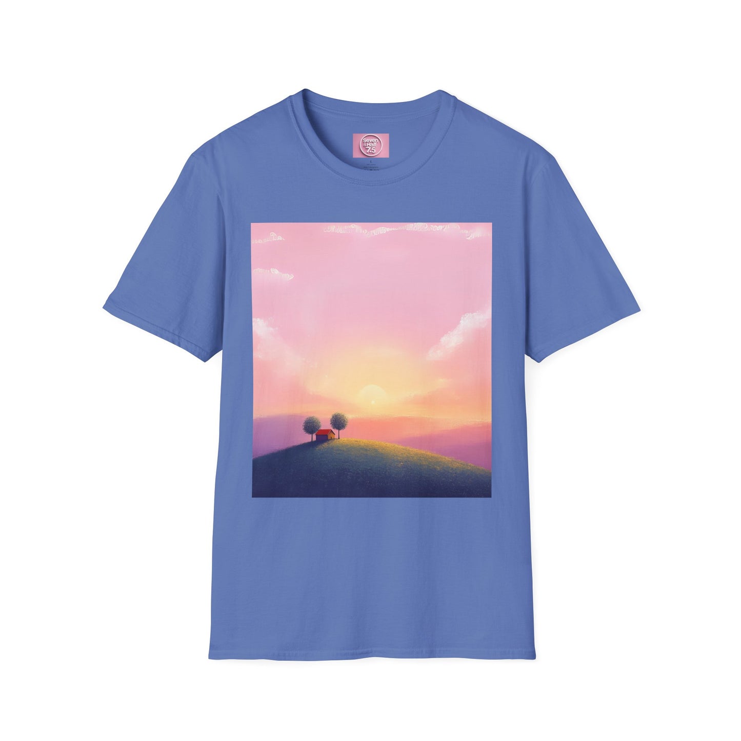Serene Sunset Unisex Softstyle T-Shirt - Perfect for Nature Lovers