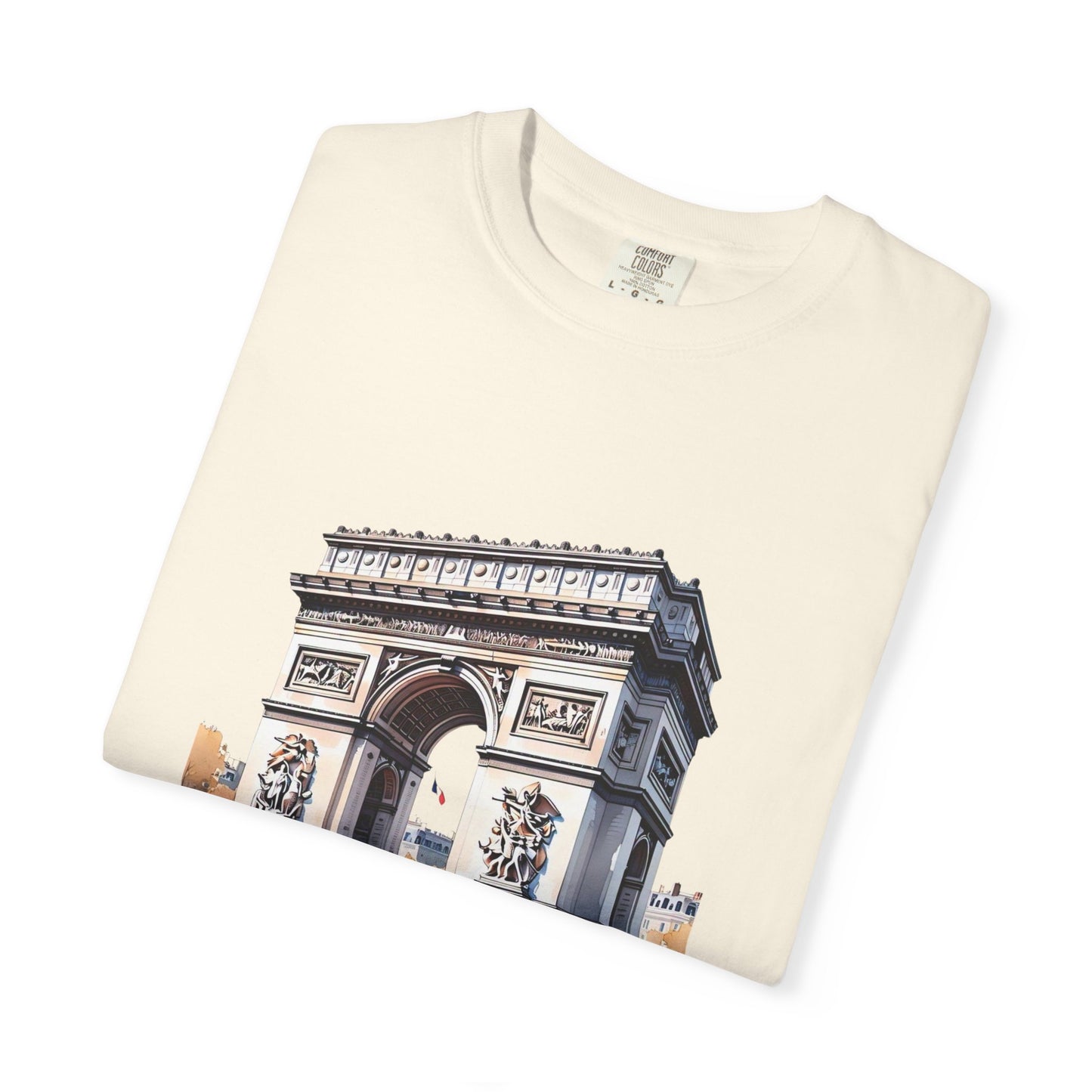 Arc de Triomphe Graphic Unisex T-Shirt - Stylish and Comfortable Casual Wear