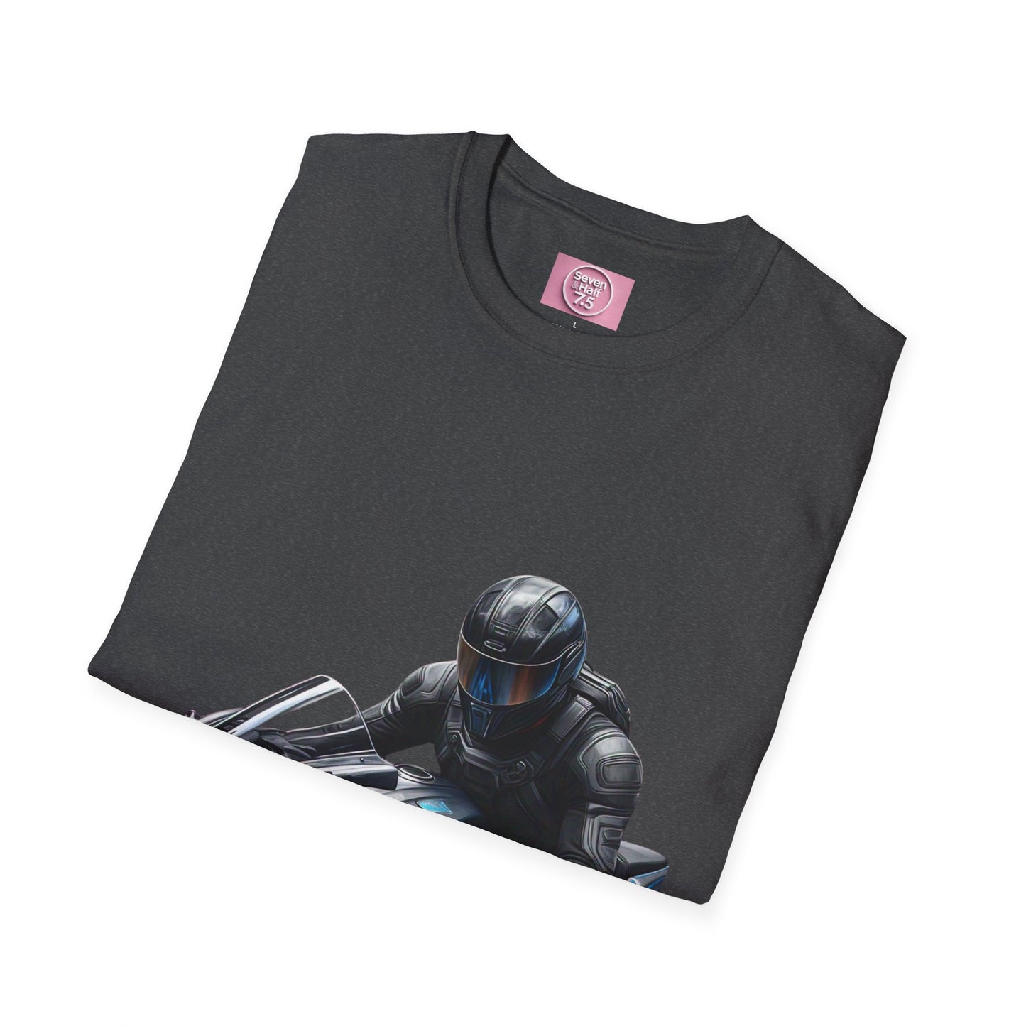 Motorcycle Rider Tee - Unisex Softstyle T-Shirt