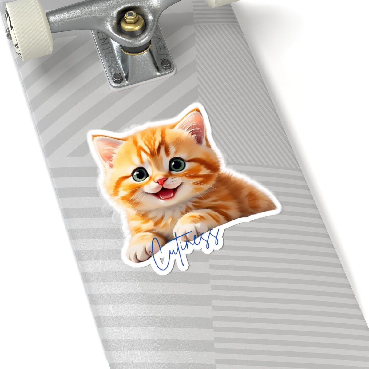 Cute Cat Kiss-Cut Stickers | Adorable Feline Decor for Cat Lovers