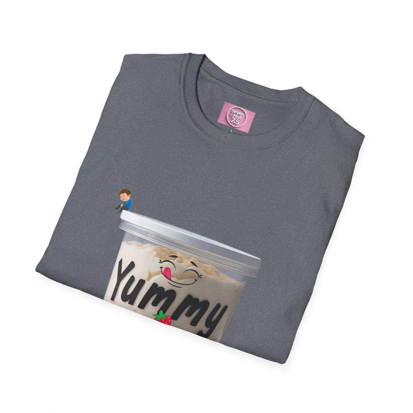 Yummy Protein Unisex Softstyle T-Shirt - Fun Fitness Apparel