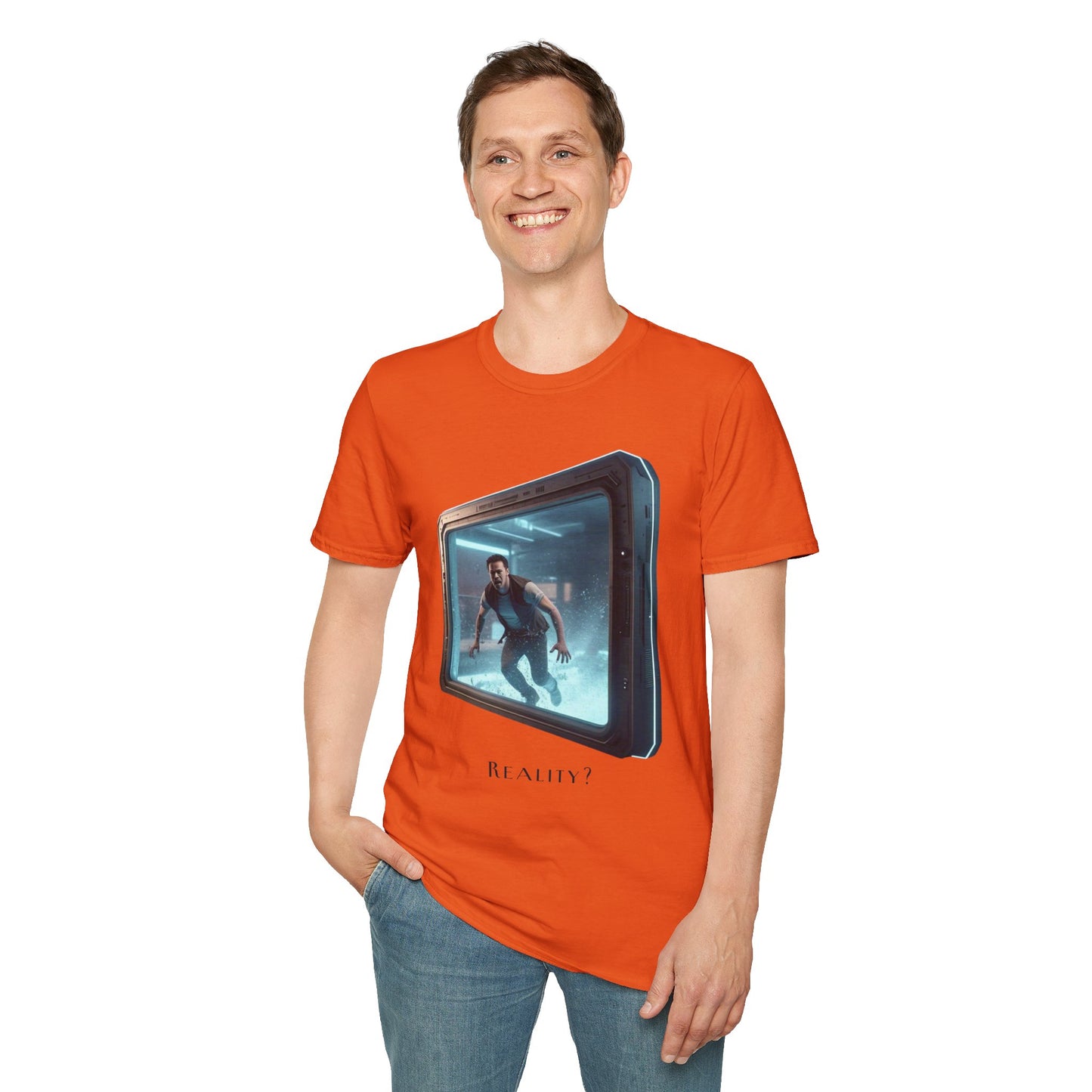 Softstyle T-Shirt - 'Reality?' Graphic Tee for Dreamers