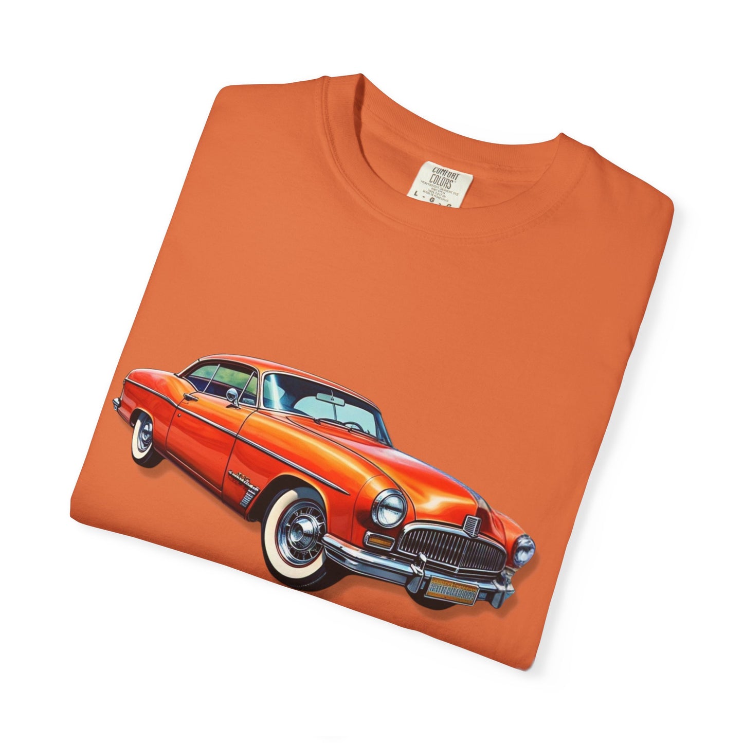 Vintage Car Unisex Garment-Dyed T-Shirt