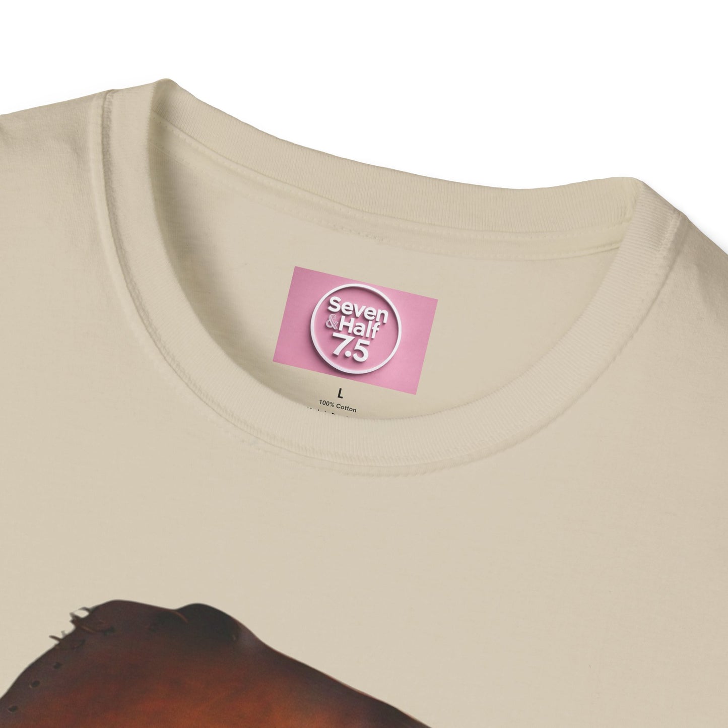 Rustic Horse Artwork Unisex Softstyle T-Shirt