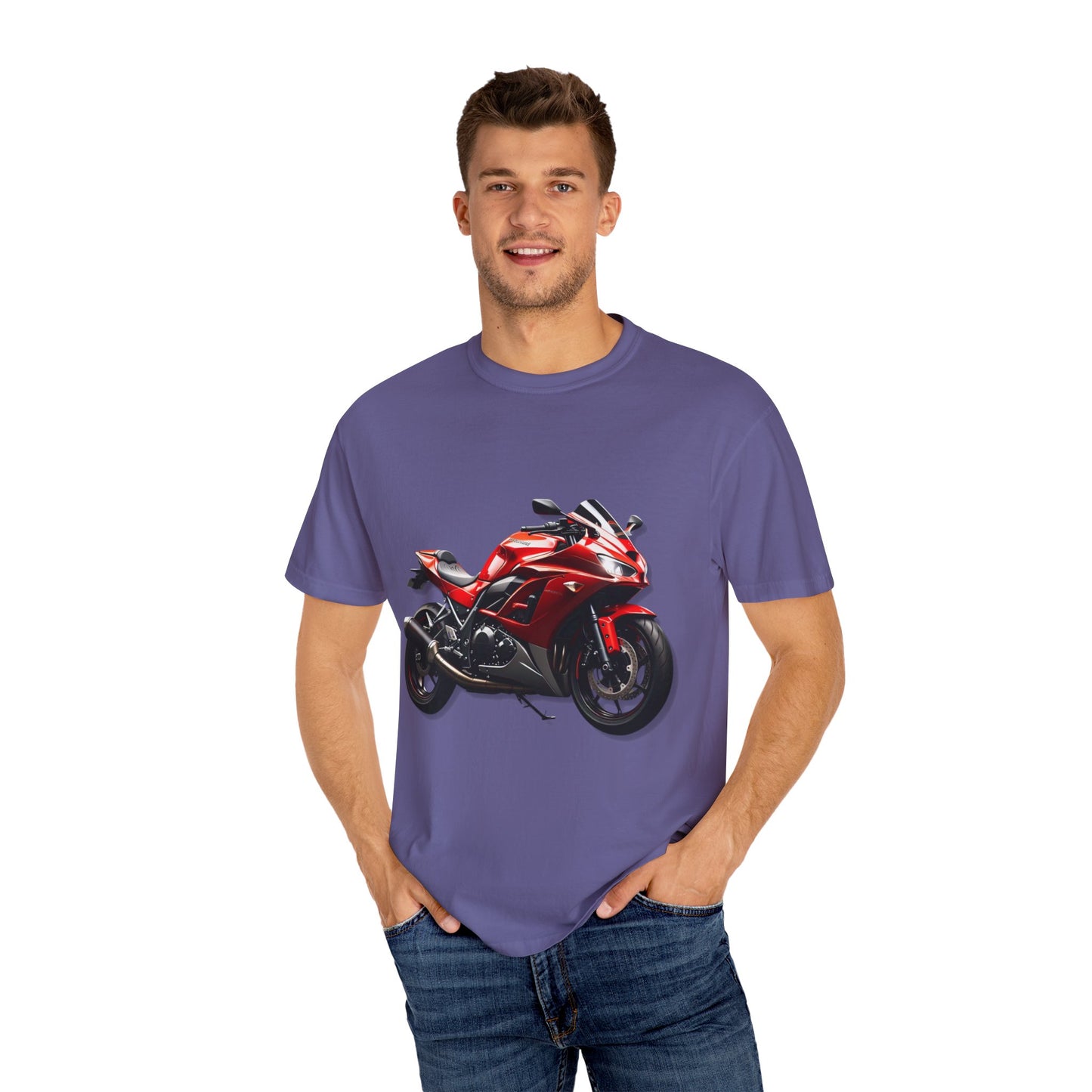 Unisex Motorcycle Graphic T-Shirt - Perfect for Riders and Enthusiasts