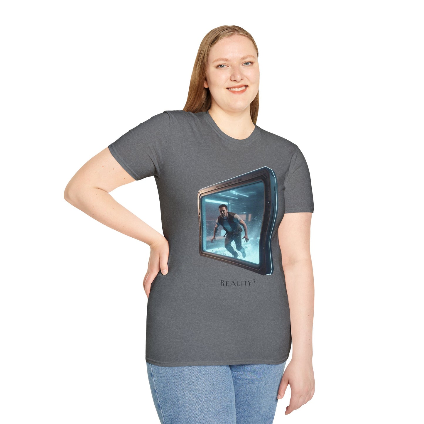 Softstyle T-Shirt - 'Reality?' Graphic Tee for Dreamers
