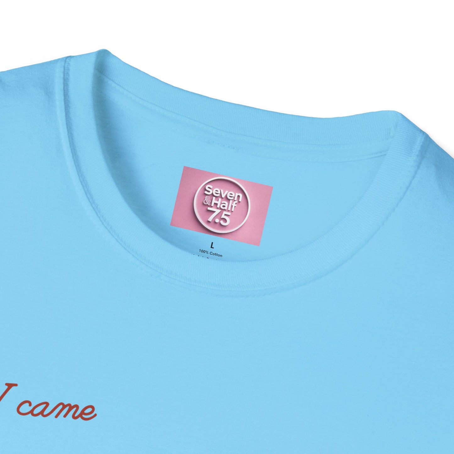 I Came, I Ate Burger Graphic Unisex Softstyle T-Shirt